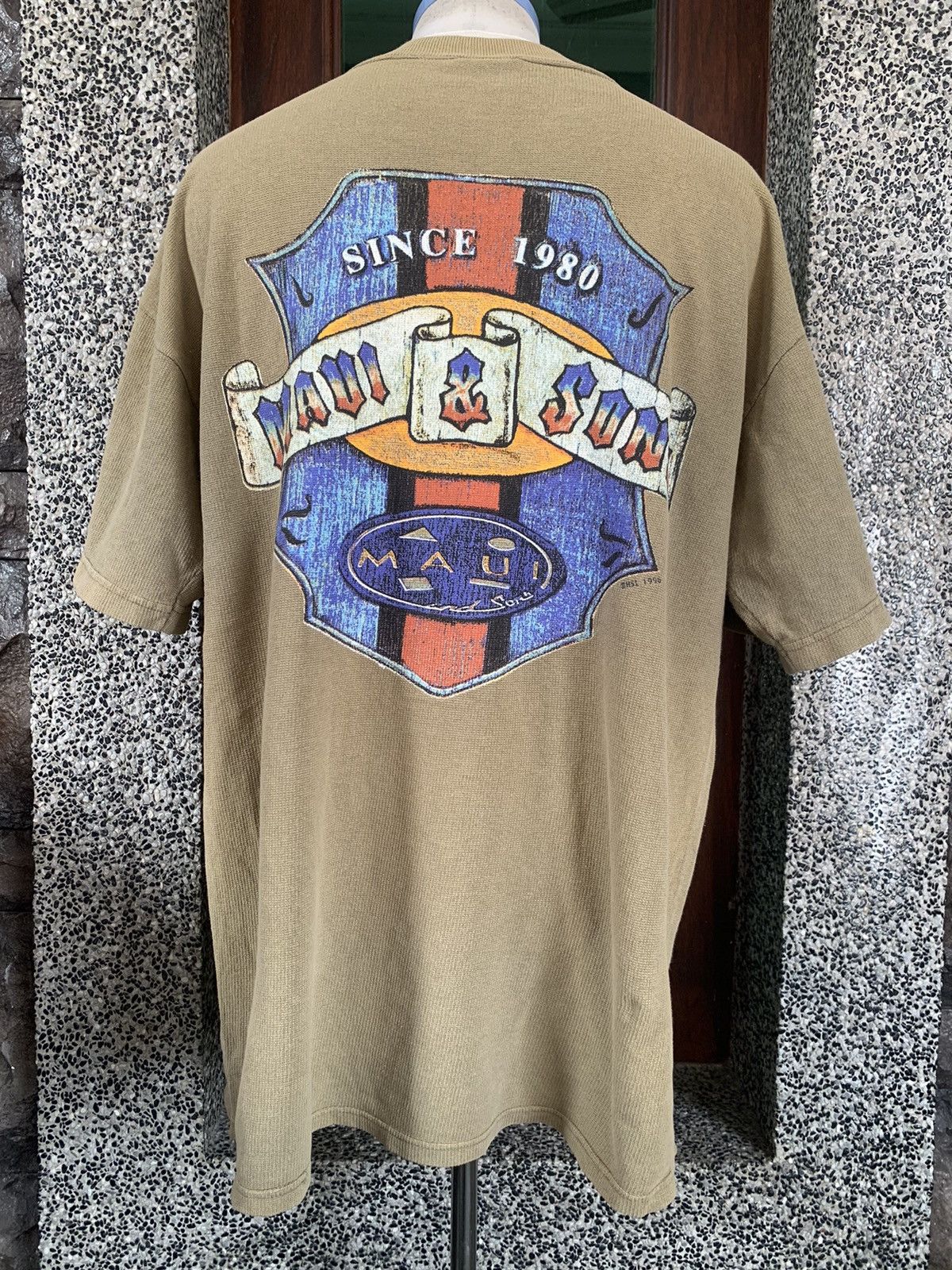 Maui and Sons × Vintage Vintage 90s Maui And Sons T shirt Size US M / EU 48-50 / 2 - 1 Thumbnail