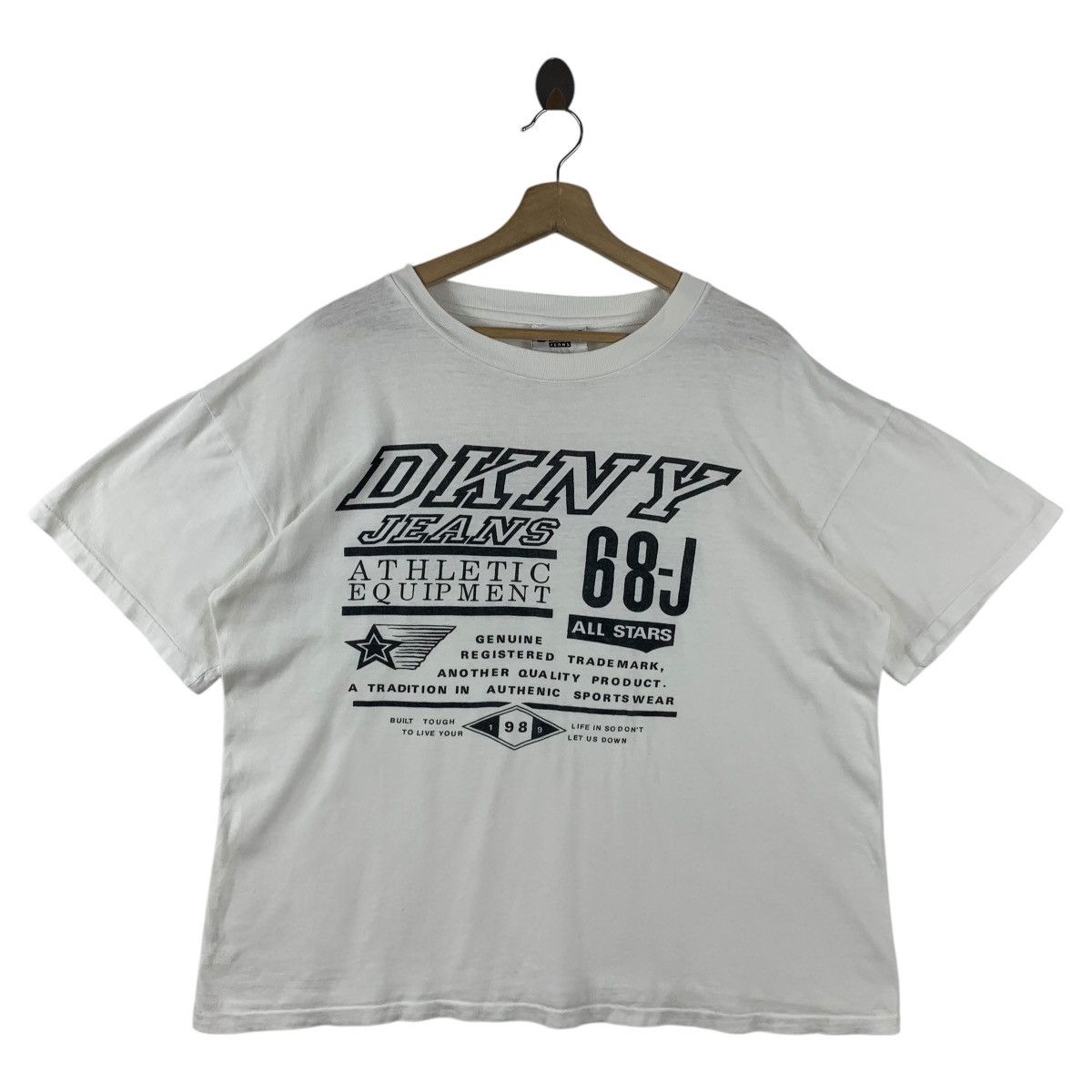 DKNY × Vintage Vintage DKNY graphic printed tee Size US XL / EU 56 / 4 - 1 Thumbnail