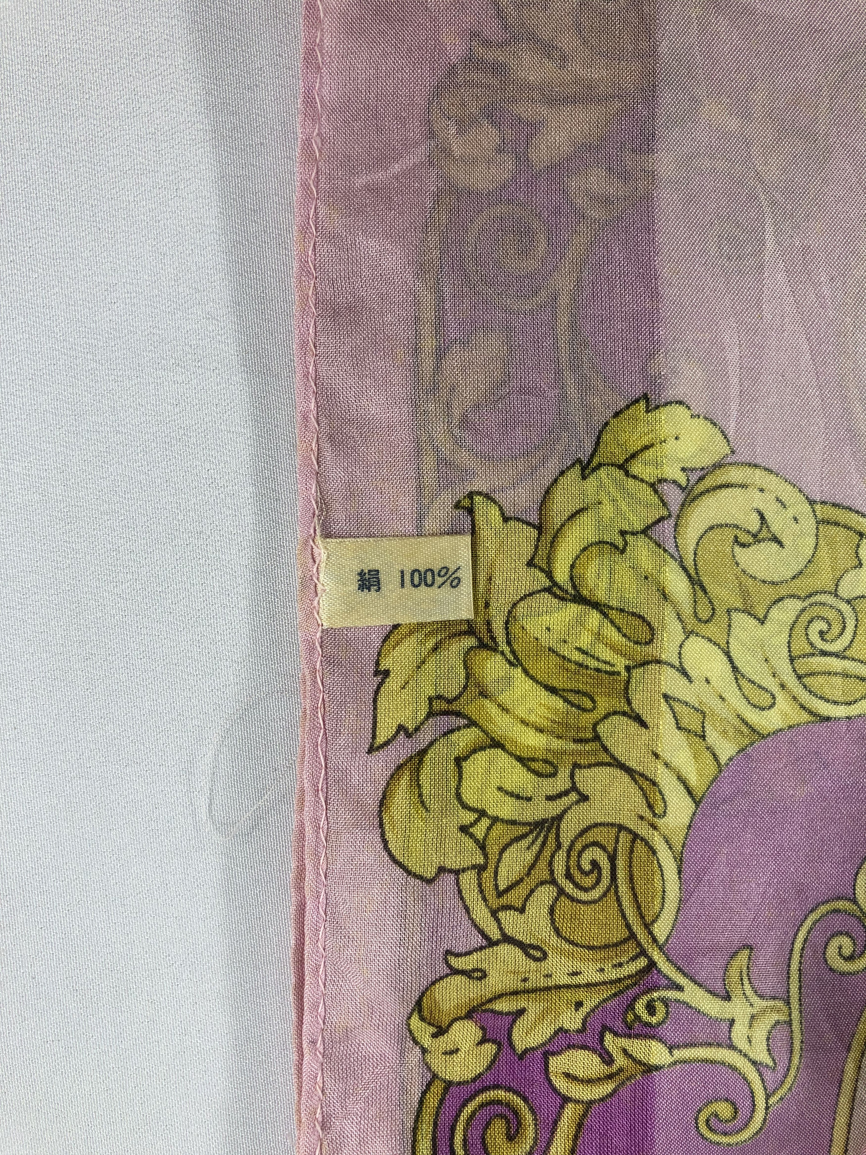 Lancel Vintage Lancel Silk Scarf Size ONE SIZE - 5 Thumbnail