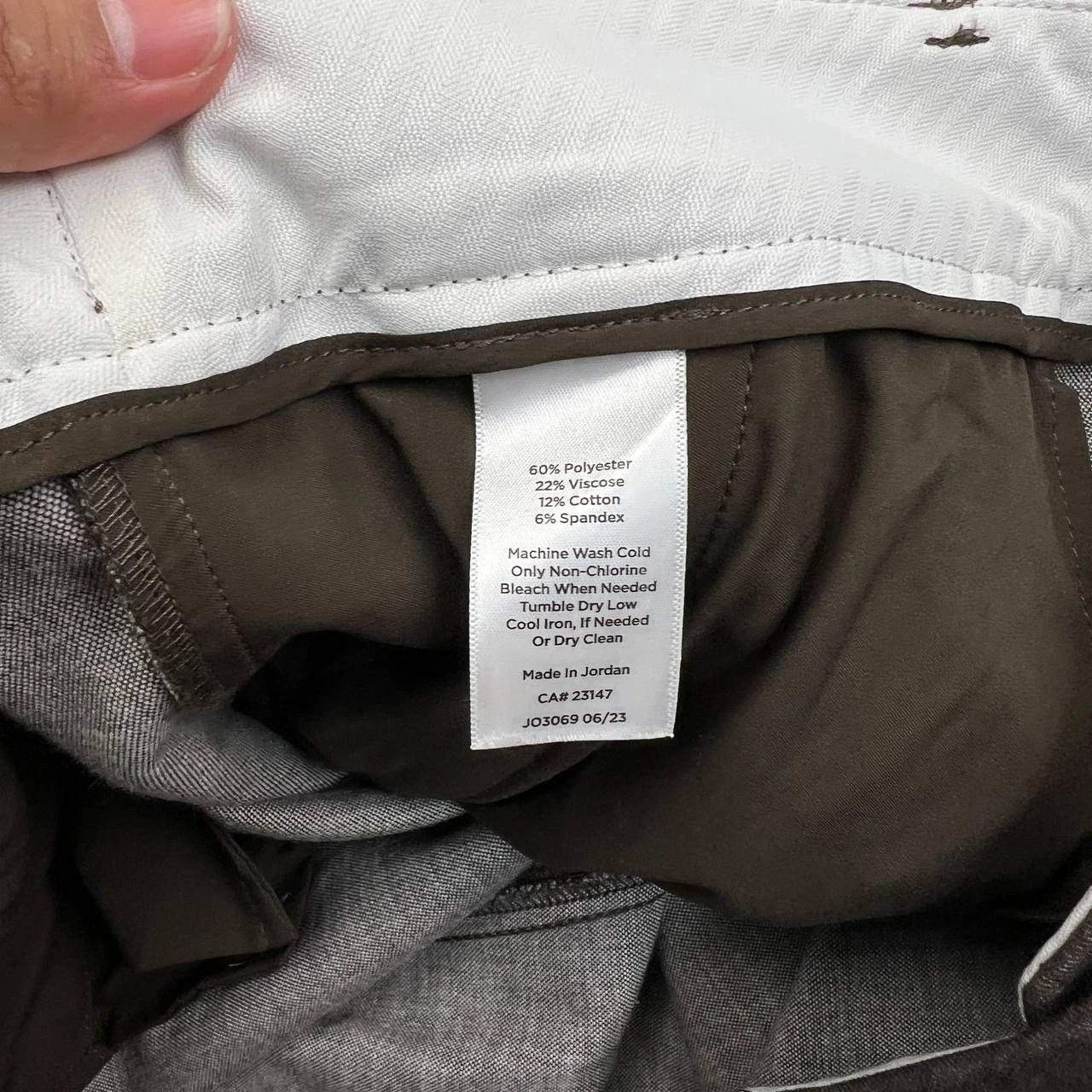 Talbots Talbots Hampshire Ankle Pants 18W Straight Flat Front 42x29 Size 42" / US 20 - 8 Thumbnail