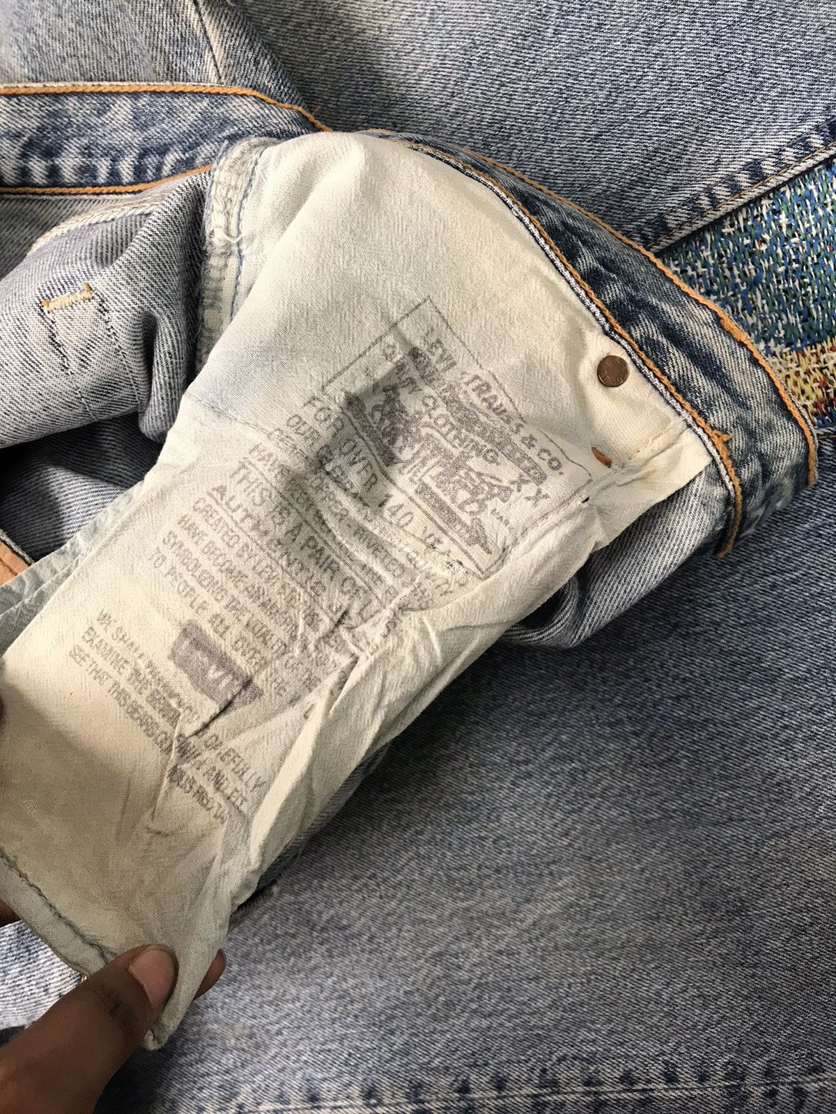 Levi's Vintage Levi’s 501 denim Size US 34 / EU 50 - 9 Thumbnail