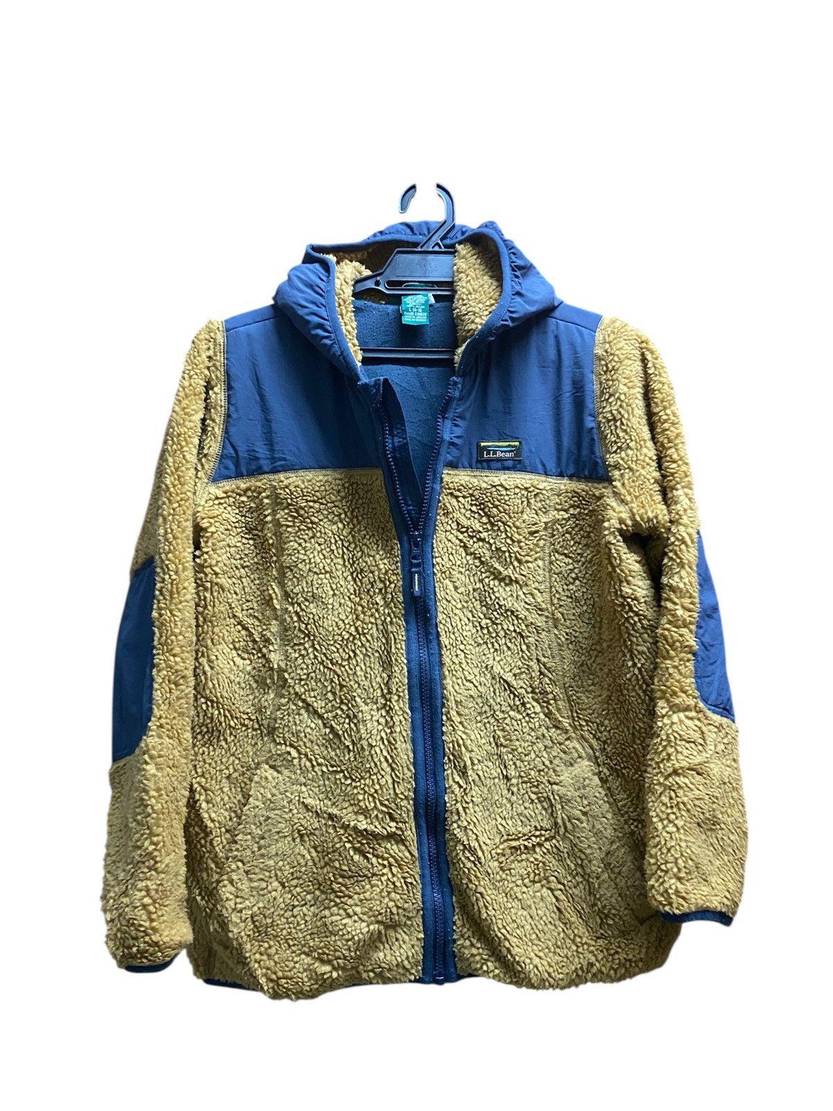 Designer × L.L. Bean L. L. Bean Kid Sherpa Fleece Hooded Jacket Size US XS / EU 42 / 0 - 2 Thumbnail