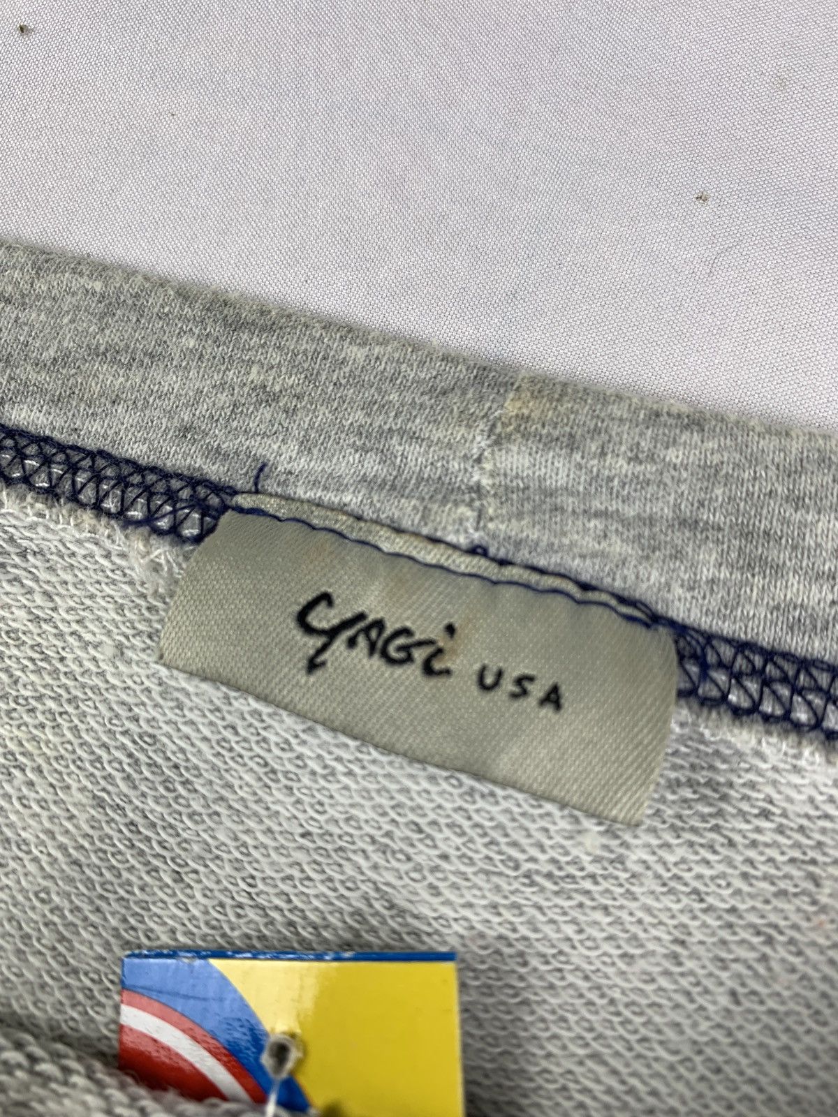 Japanese Brand y2k Yagi USA Gray Parody Quotes Girl Graphic Longsleeve Top Size M / US 6-8 / IT 42-44 - 7 Thumbnail