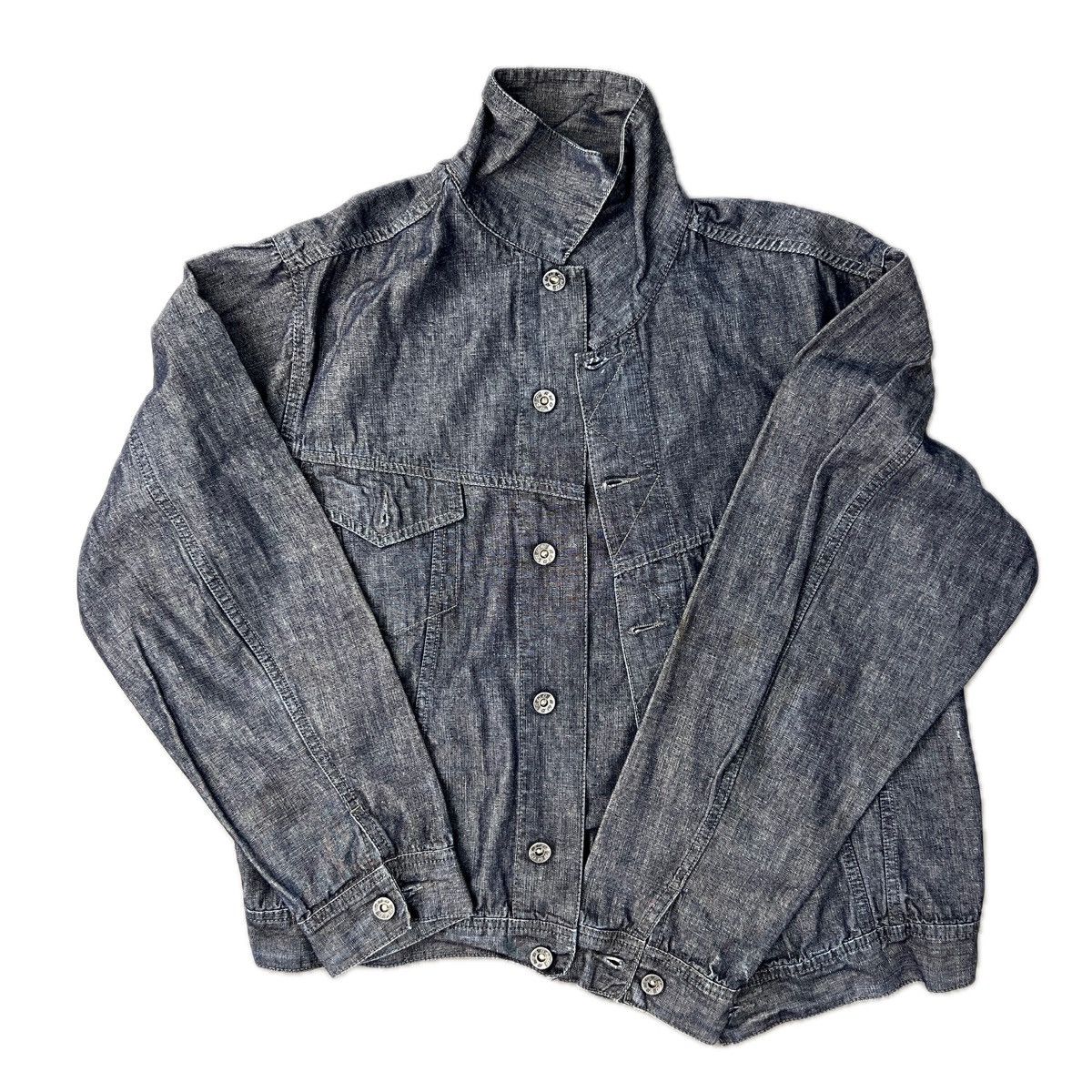 Other RWD WAXED DENIM TRUCKER JACKET OVERDYED INDIGO Size US L / EU 52-54 / 3 - 6 Thumbnail