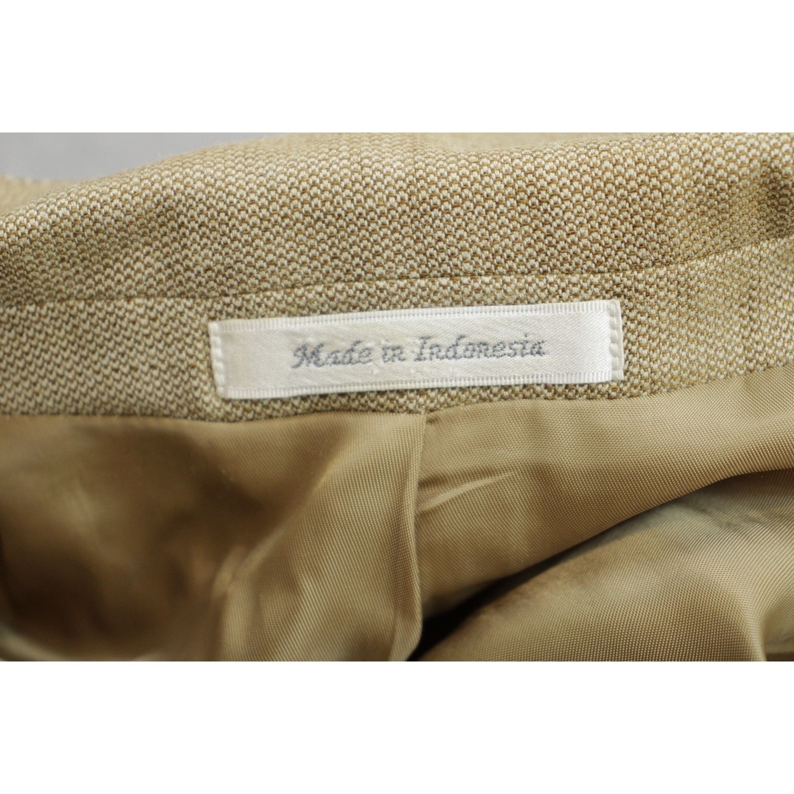 Lauren Ralph Lauren Lauren Ralph Lauren Blazer Mens Size 42R Beige Silk Wool Size 42R - 7 Thumbnail