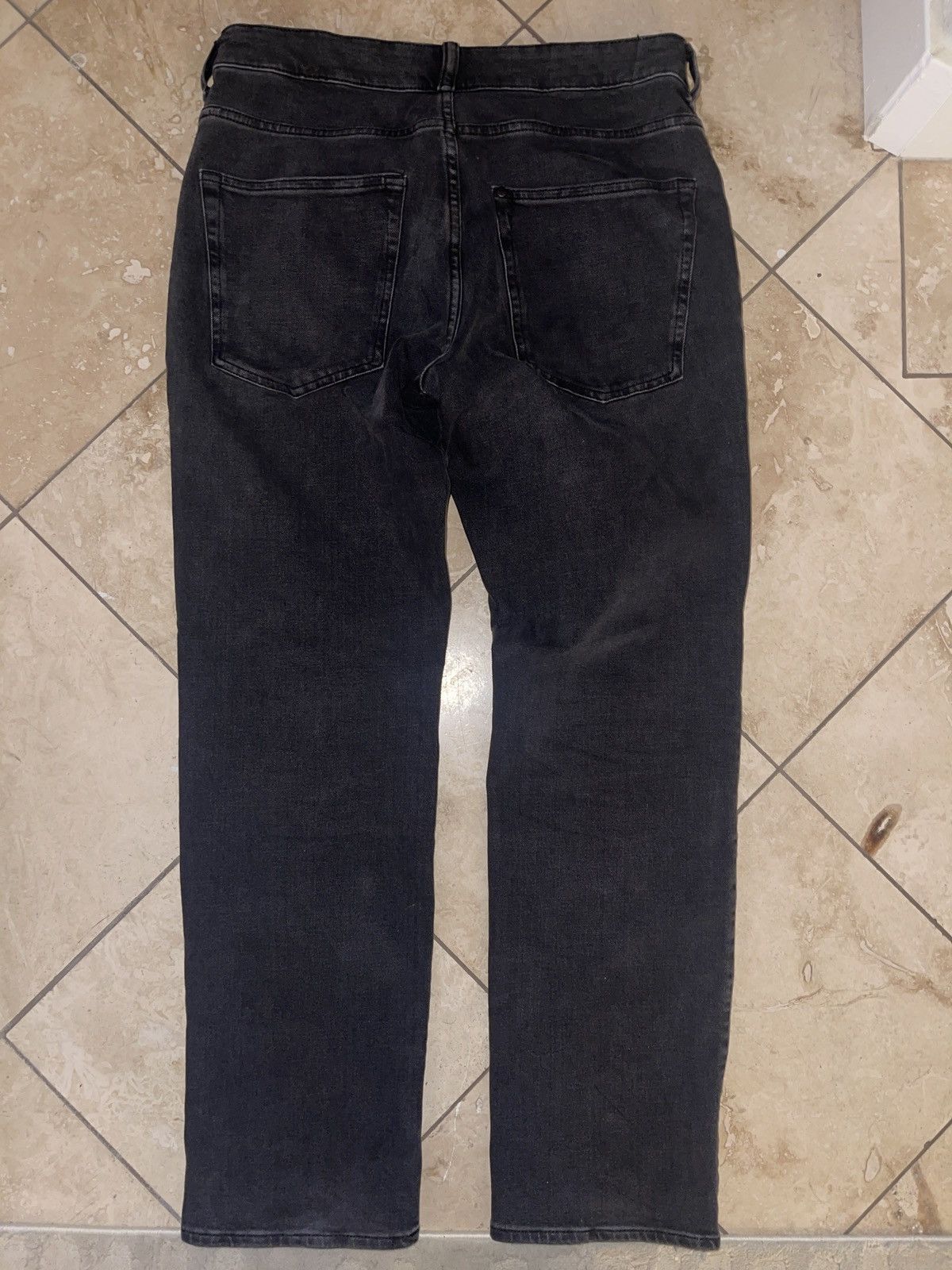 H&M Vintage Black Denim Size US 32 / EU 48 - 2 Thumbnail