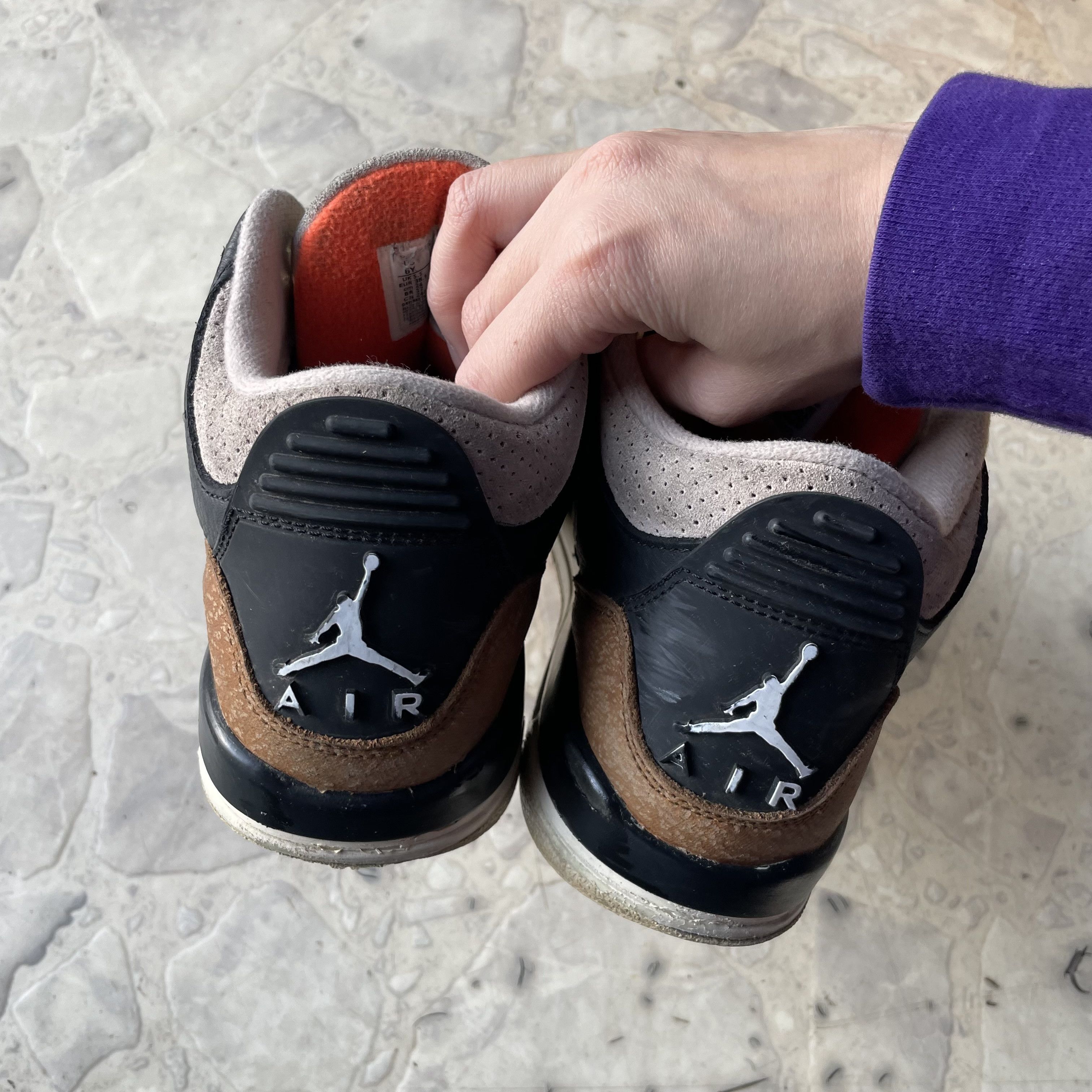 Jordan Brand Air Jordan 3 Retro "Desert Elephant" sneakers Size US 7.5 / IT 37.5 - 5 Thumbnail