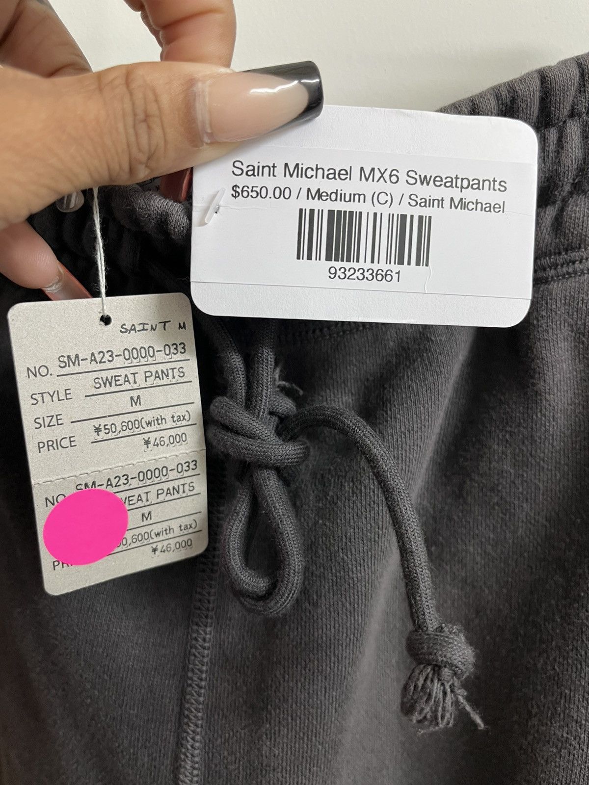Saint Michael Saint Michael MX6 Sweatpants Size US 32 / EU 48 - 4 Thumbnail