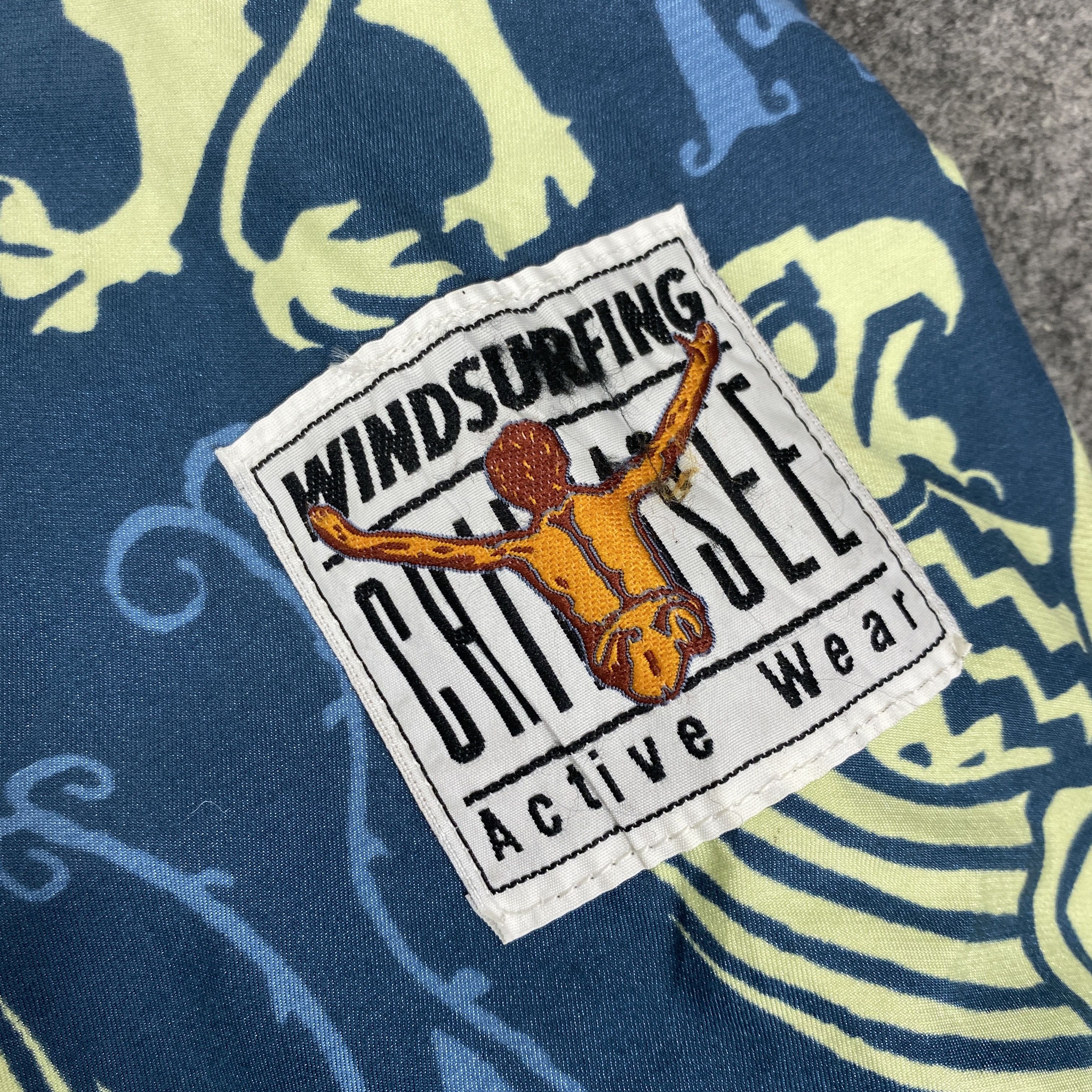 Japanese Brand Vintage Windsurfing Full Print Puffer Jacket -J122 Size US XL / EU 56 / 4 - 12 Thumbnail