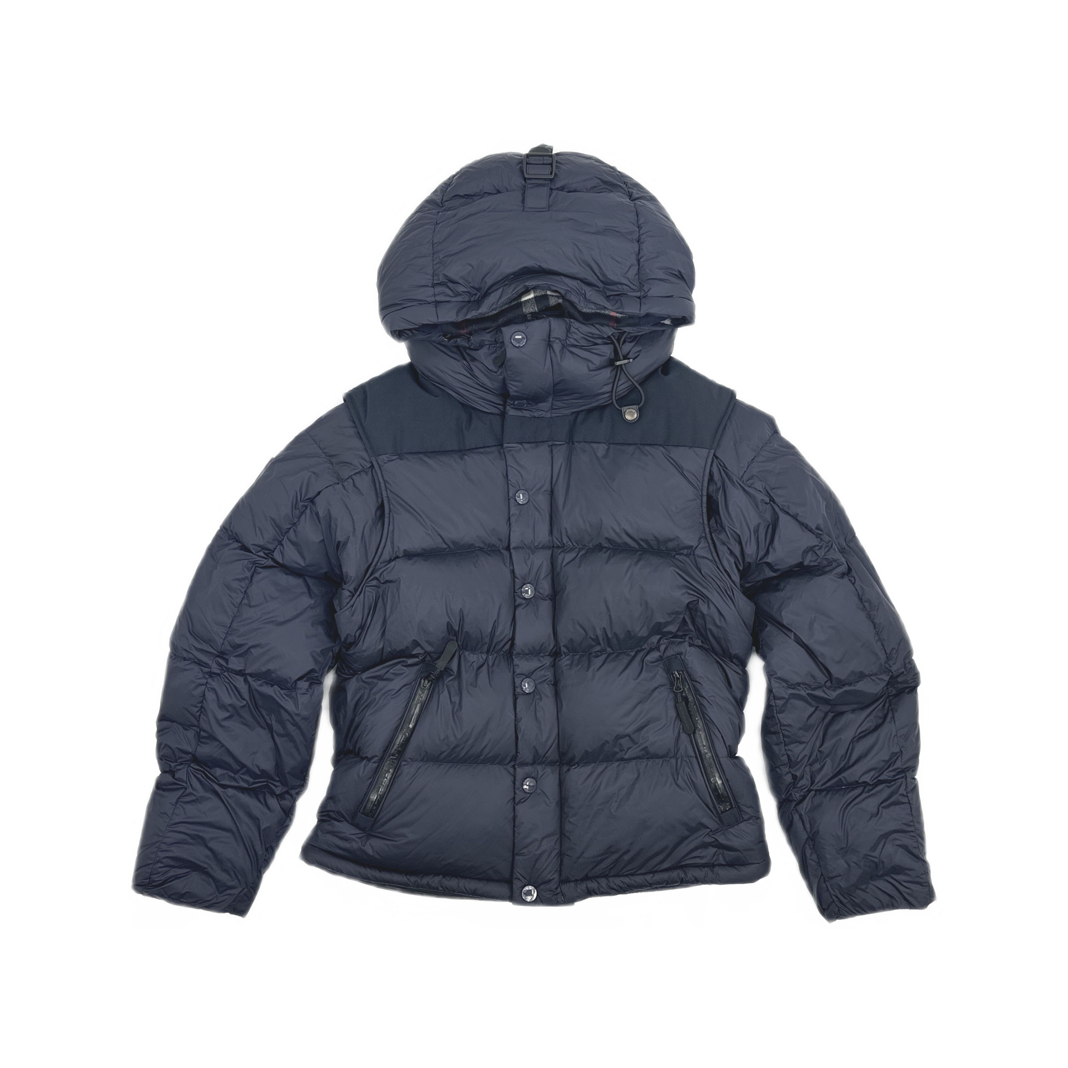 Burberry Burberry Navy Down Jacket Size M Size US M / EU 48-50 / 2 - 1 Thumbnail