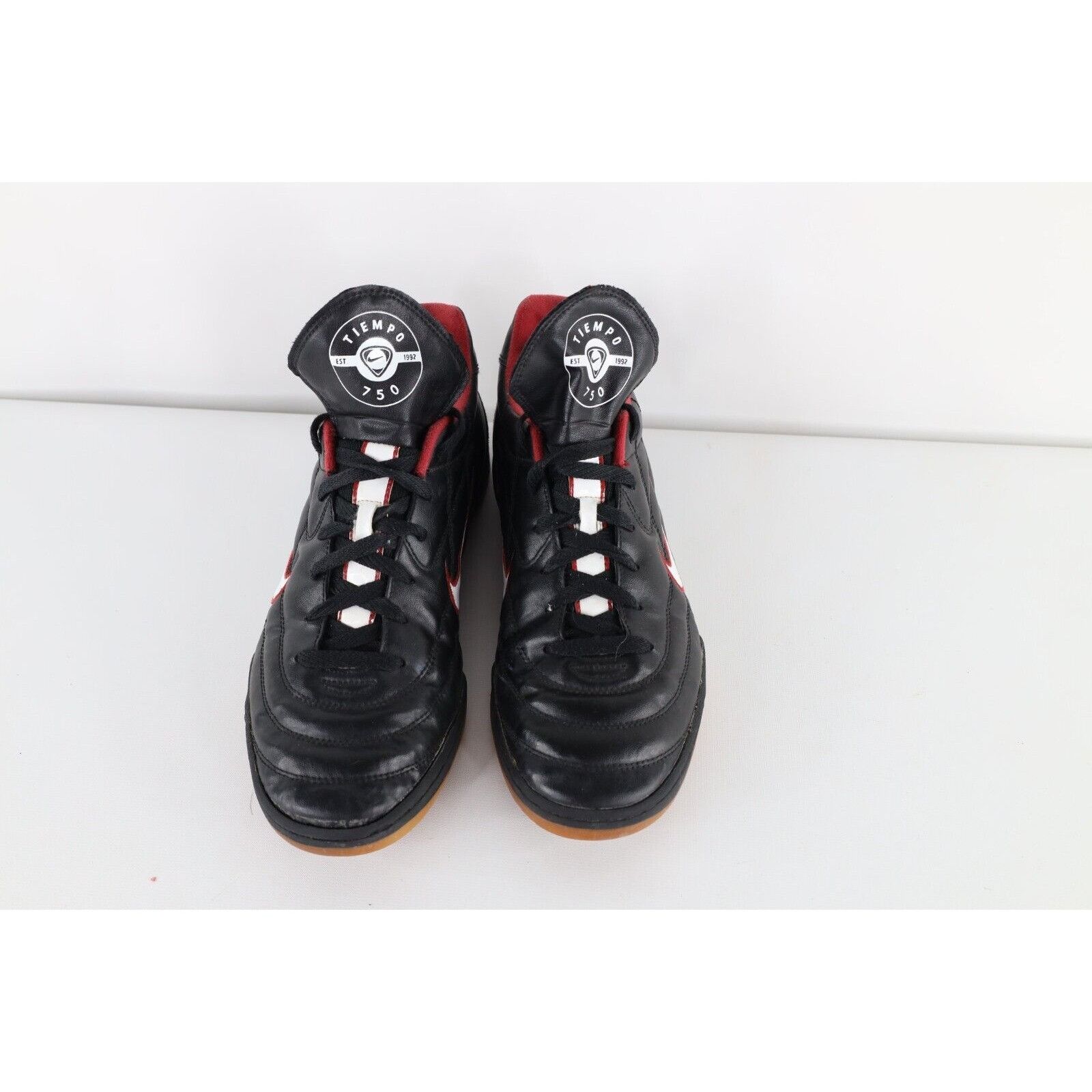Nike Vintage Y2K 2004 Nike Tiempo 750 Leather Indoor Soccer Shoes Size US 11 / EU 44 - 2 Thumbnail