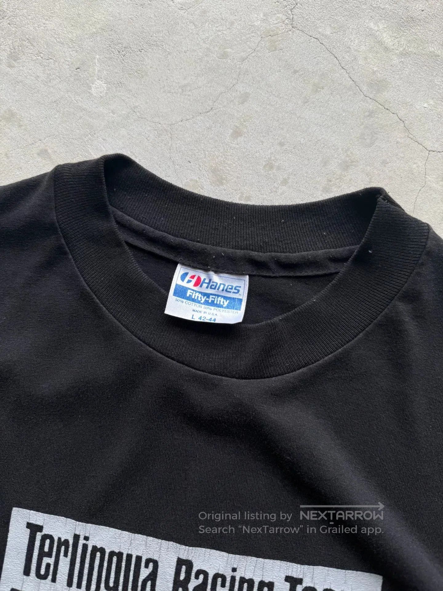 Vintage Vintage 80s Terlingua Racing Rabbit Logo Tee. Size US L / EU 52-54 / 3 - 4 Thumbnail