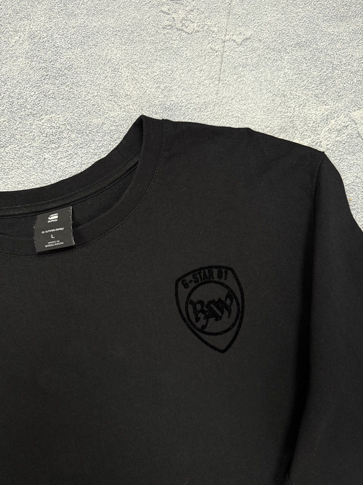 G-Star VINTAGE BIG LOGO G STAR RAW LONGSLEEVE T SHIRT Size US L / EU 52-54 / 3 - 7 Thumbnail