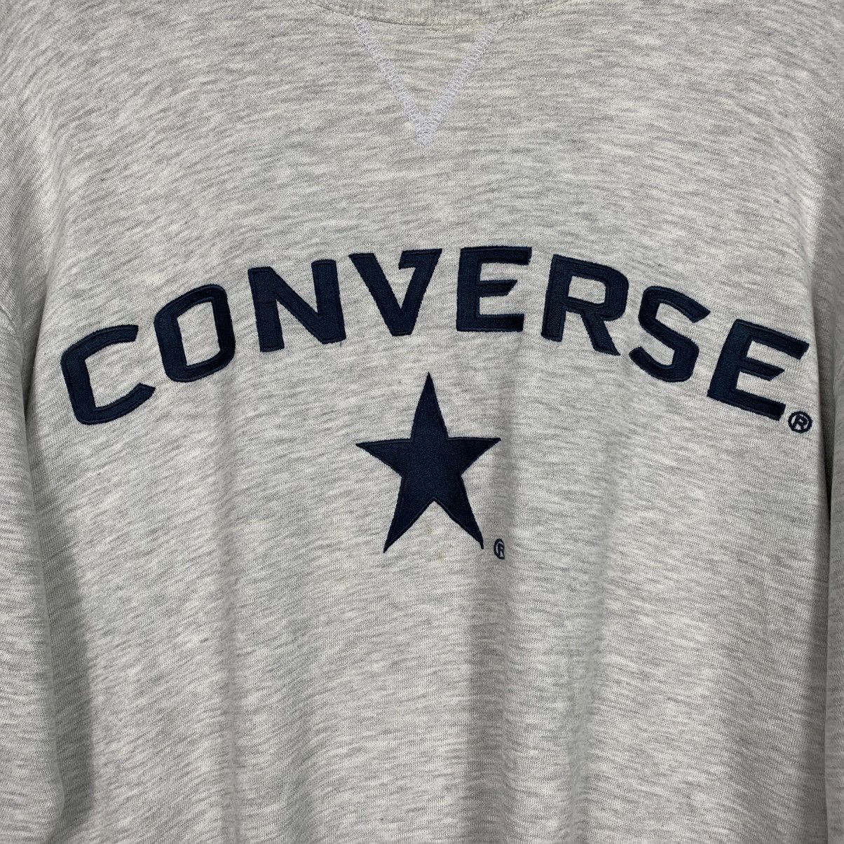 Converse Vintage 90s Converse Big Logo Crewneck Sweatshirt Size US M / EU 48-50 / 2 - 10 Thumbnail