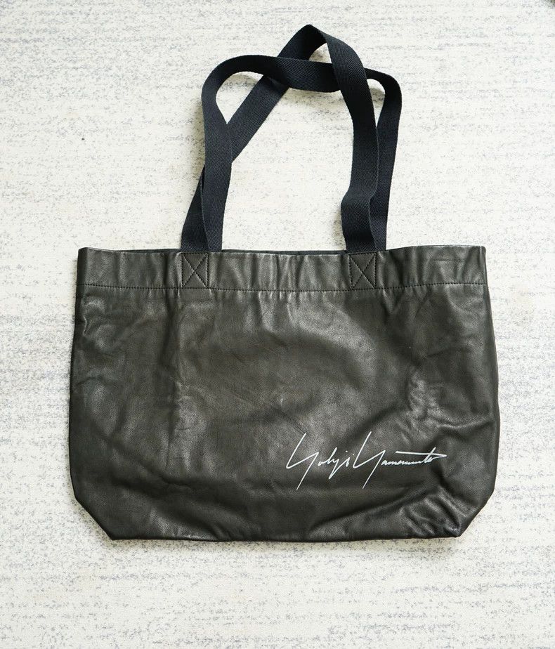 Yohji Yamamoto Yohji Yamamoto Leather Tote Bag Size ONE SIZE - 1 Thumbnail