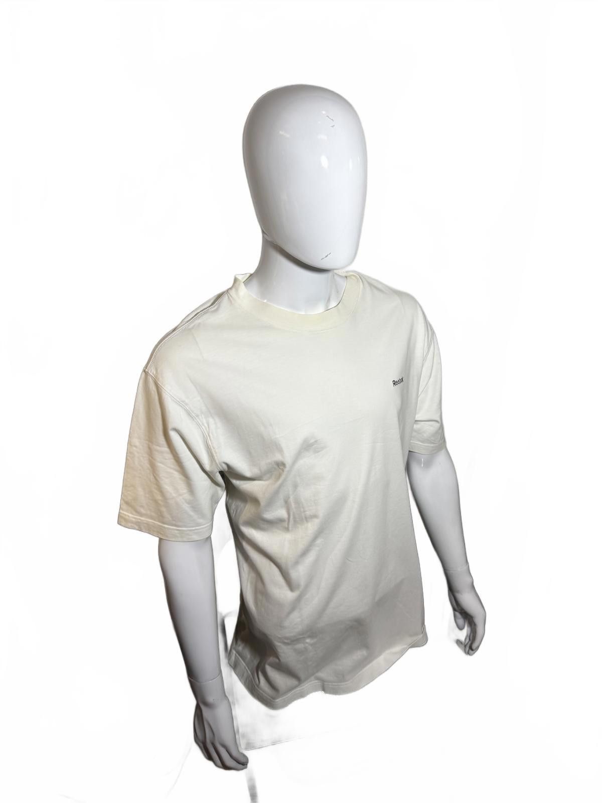 Reebok Reebok Classic White T-Shirt Size US L / EU 52-54 / 3 - 2 Thumbnail