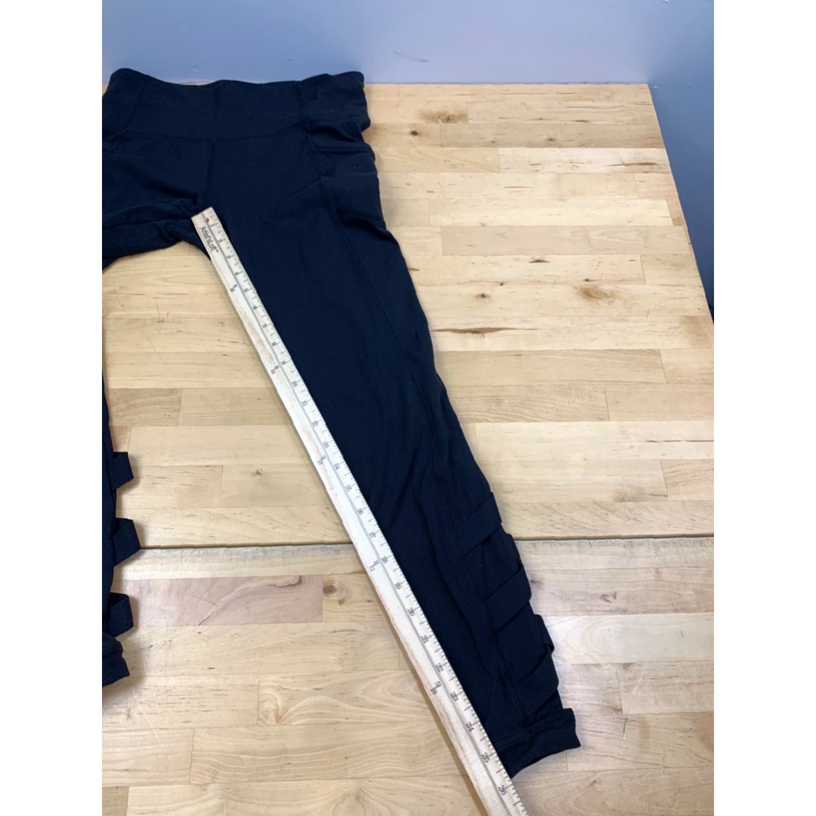 Athleta Athleta Leggings Womens M Black Casual Activewear Gym Yoga 12057 Size 32" / US 10 / IT 46 - 4 Thumbnail