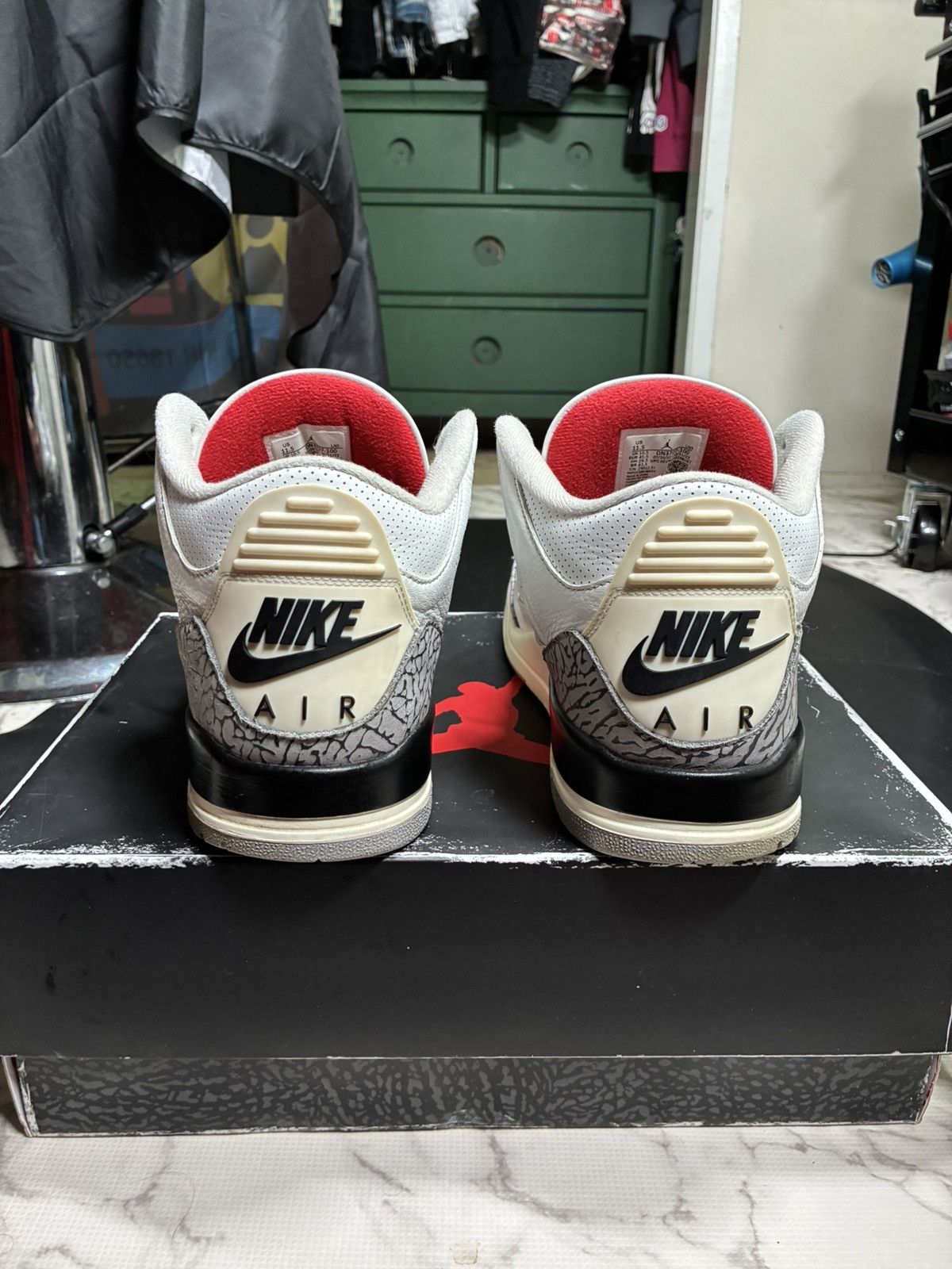 Jordan Brand Jordan 3 retro white cement Reimagined 11.5 Size US 11.5 / EU 44-45 - 4 Thumbnail