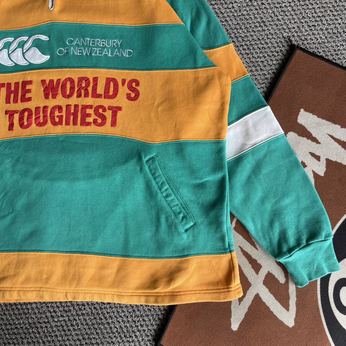 Canterbury of New Zealand Canterbury Of New Zealand Big Logo Rugby Block Sweatshirt Size US XL / EU 56 / 4 - 4 Thumbnail
