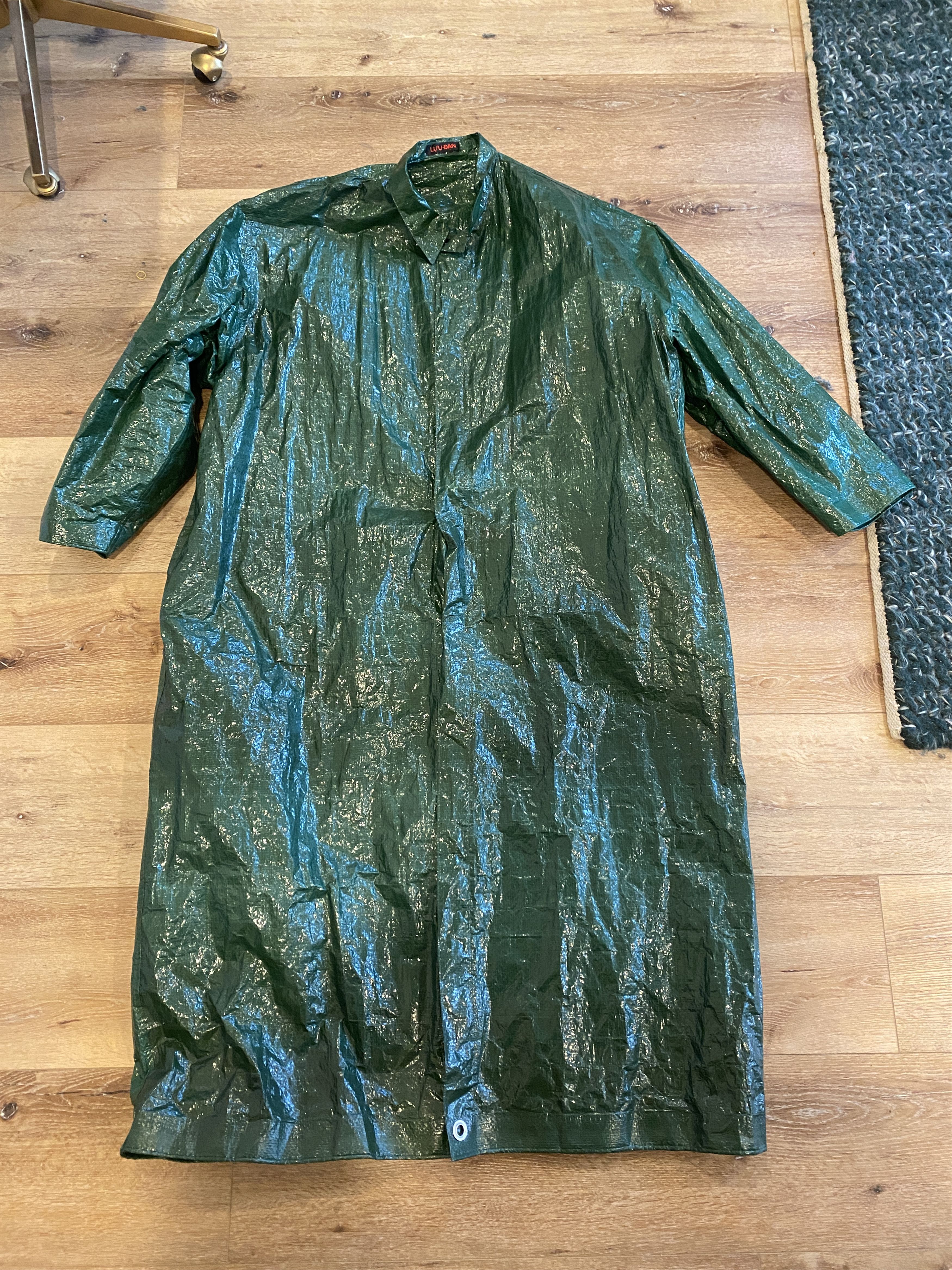LUU DAN LUU DAN Green Tarp Trench Coat Size US L / EU 52-54 / 3 - 2 Thumbnail