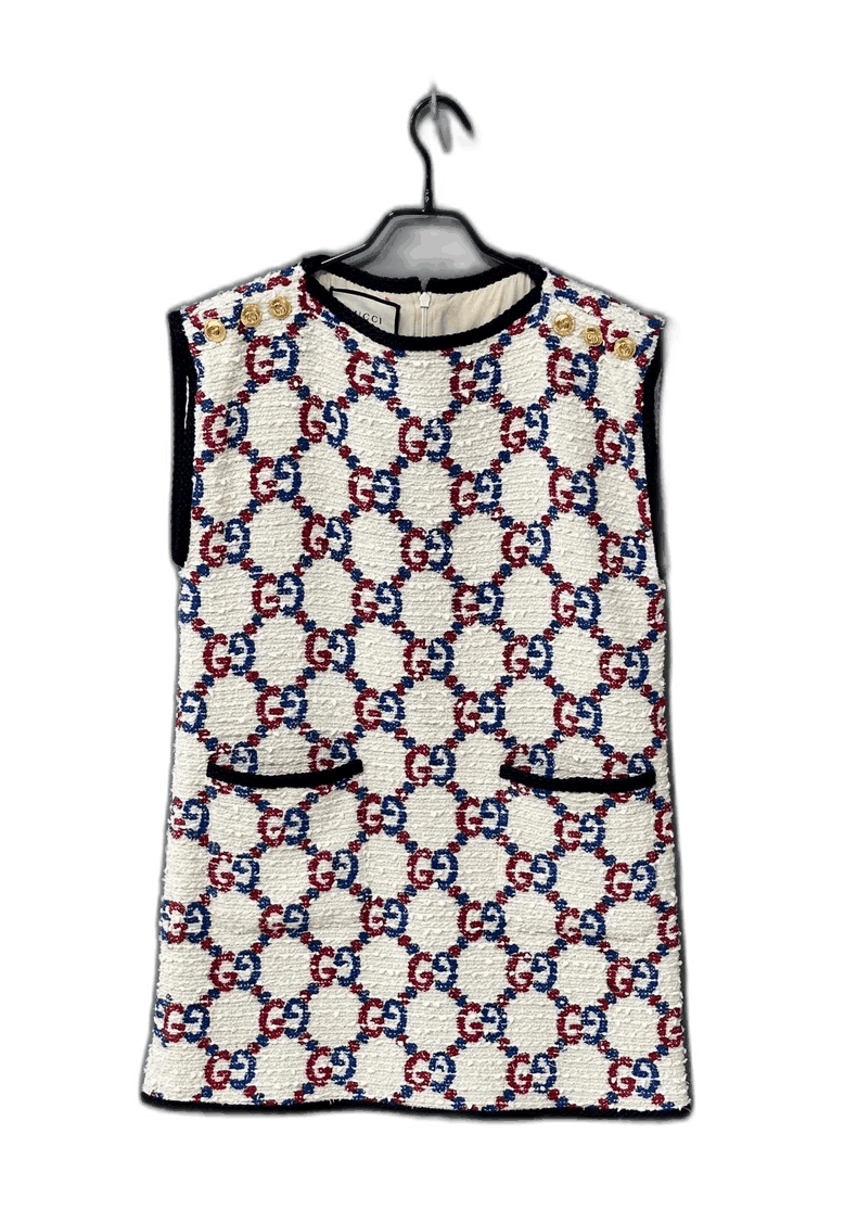 Gucci Gucci Floral Print Sleeveless Dress-2505 Size S / US 4 / IT 40 - 1 Thumbnail