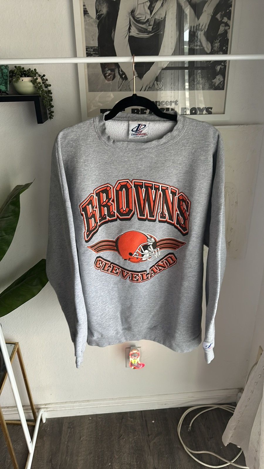 Logo Athletic × Vintage Vintage logo athletic Cleveland browns crewneck Size US XL / EU 56 / 4 - 1 Thumbnail