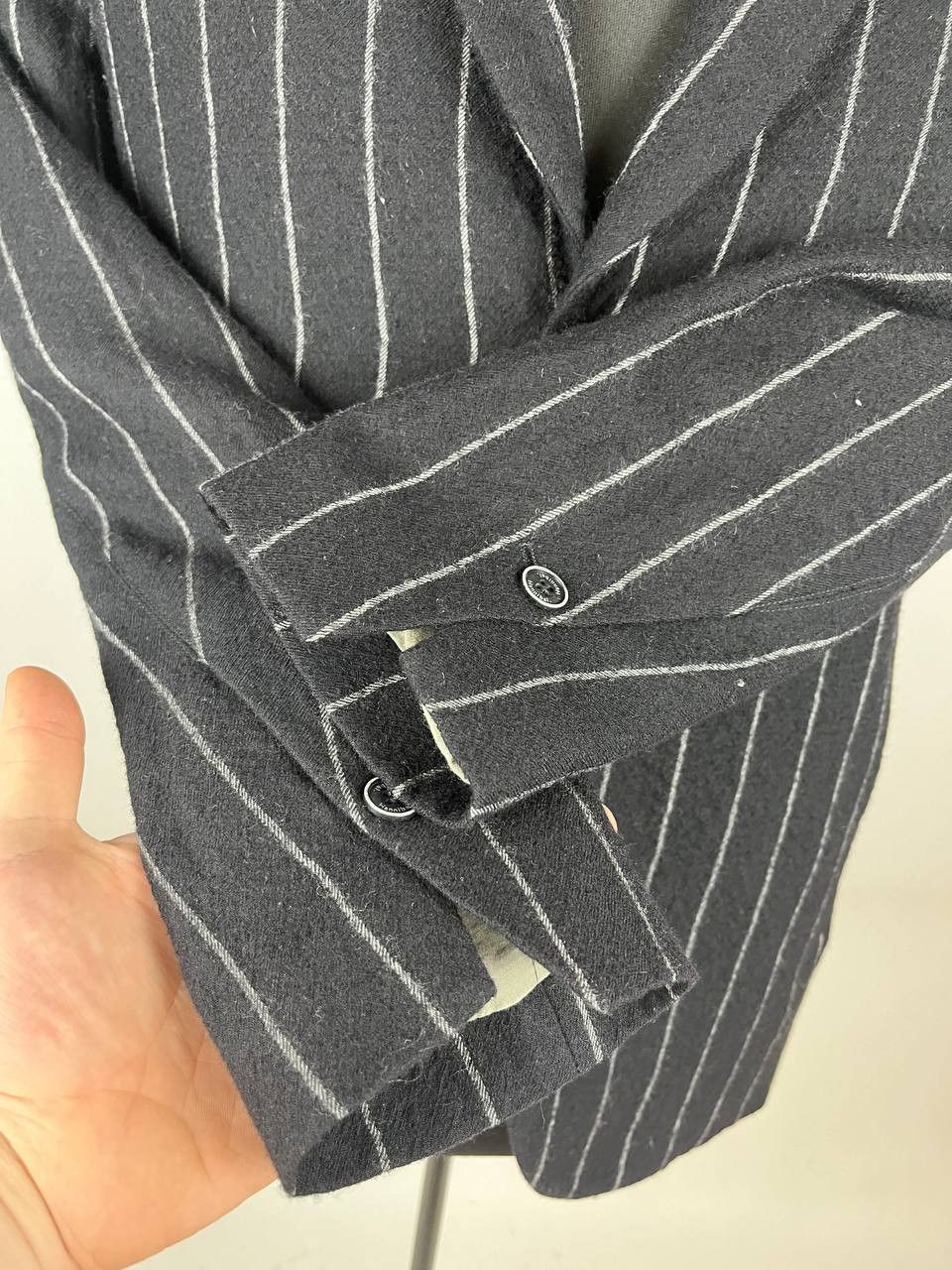 Hannibal. Hannibal Avant Garde Blaizer Jacket Pinstriped Size 50 Size US M / EU 48-50 / 2 - 4 Thumbnail