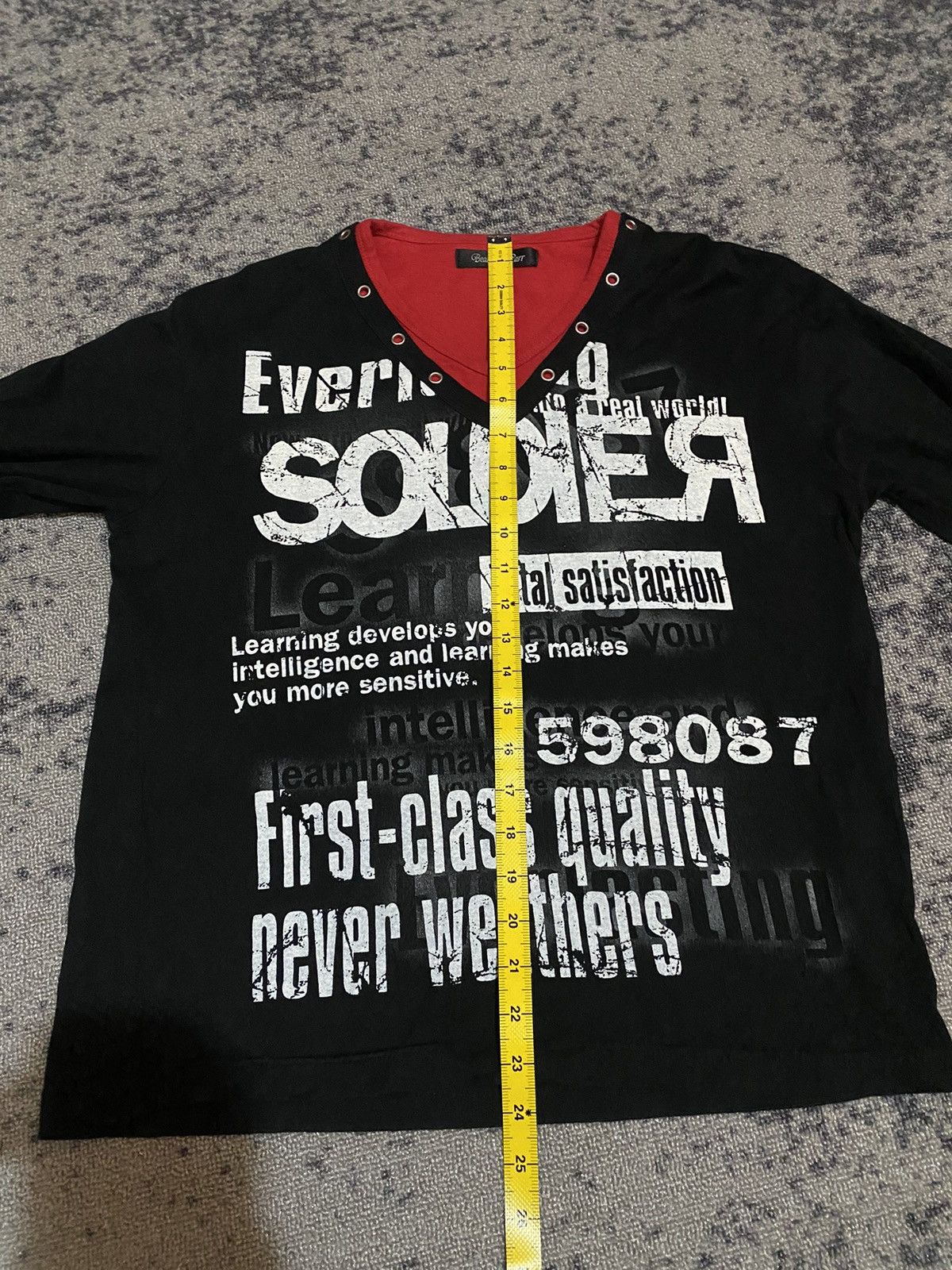Hysteric Glamour × If Six Was Nine × Japanese Brand Y2k Beaumont carr ifsixwasnine punk style long sleeve Size US M / EU 48-50 / 2 - 10 Thumbnail