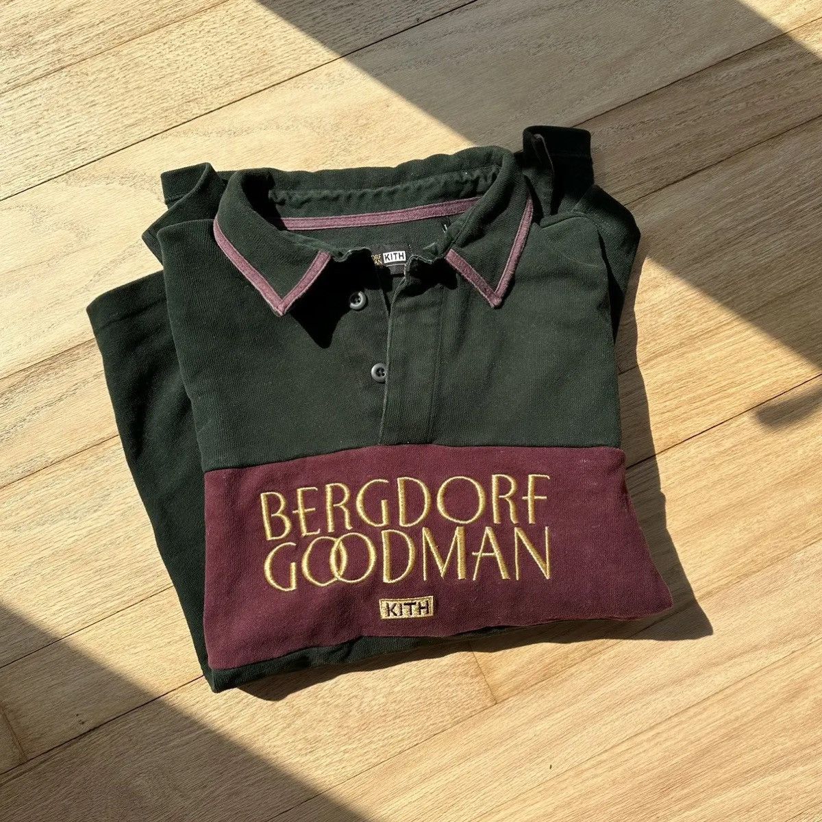 Bergdorf Goodman × Kith DEADSTOCK Kith X Bergdorf Goodman F/W 2017 Rugby Size US XXL / EU 58 / 5 - 2 Thumbnail