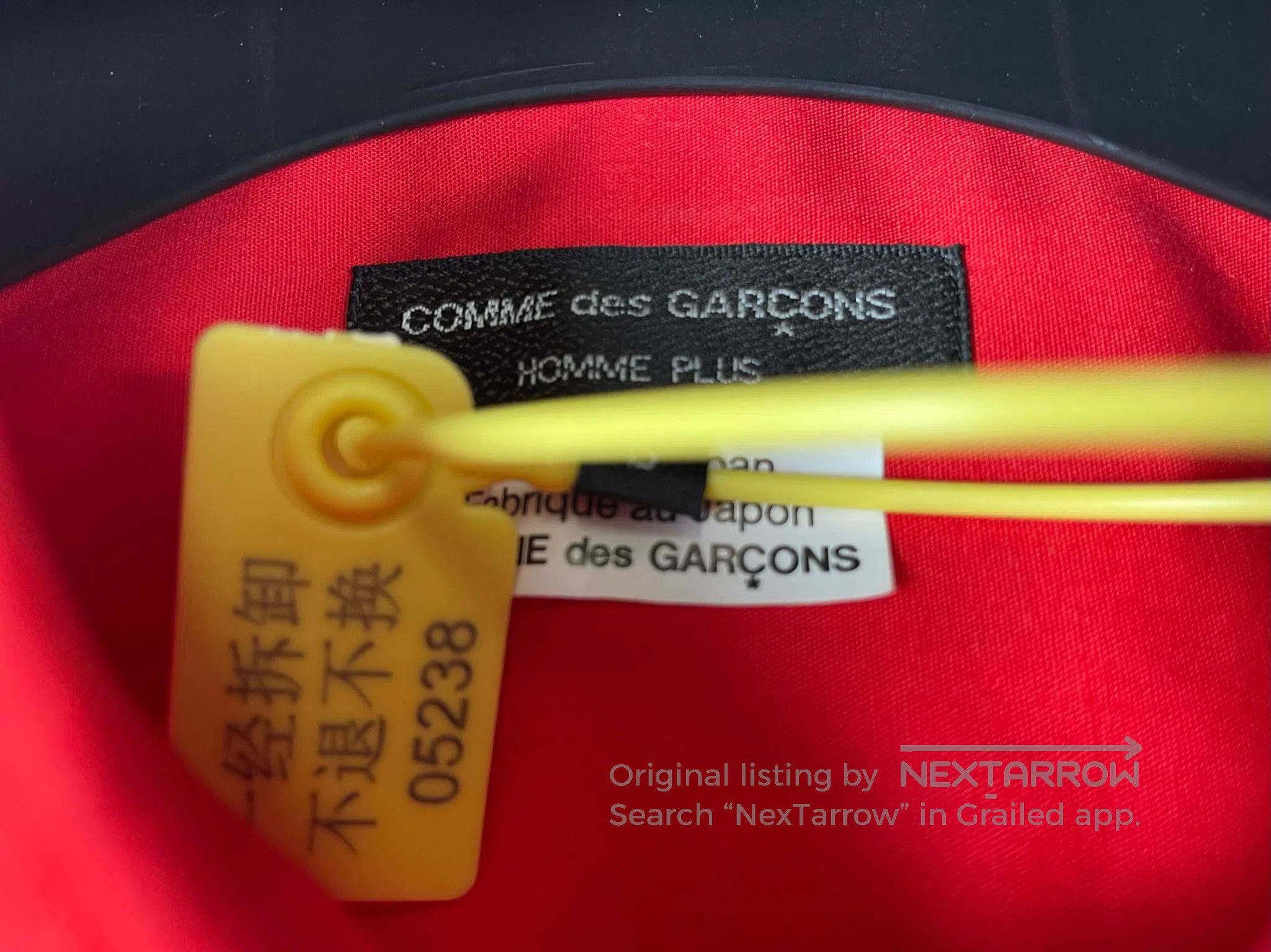 Other Comme Des Garcons Main Line Red Sawtooth Hem Deconstructed Size S / US 4 / IT 40 - 5 Thumbnail