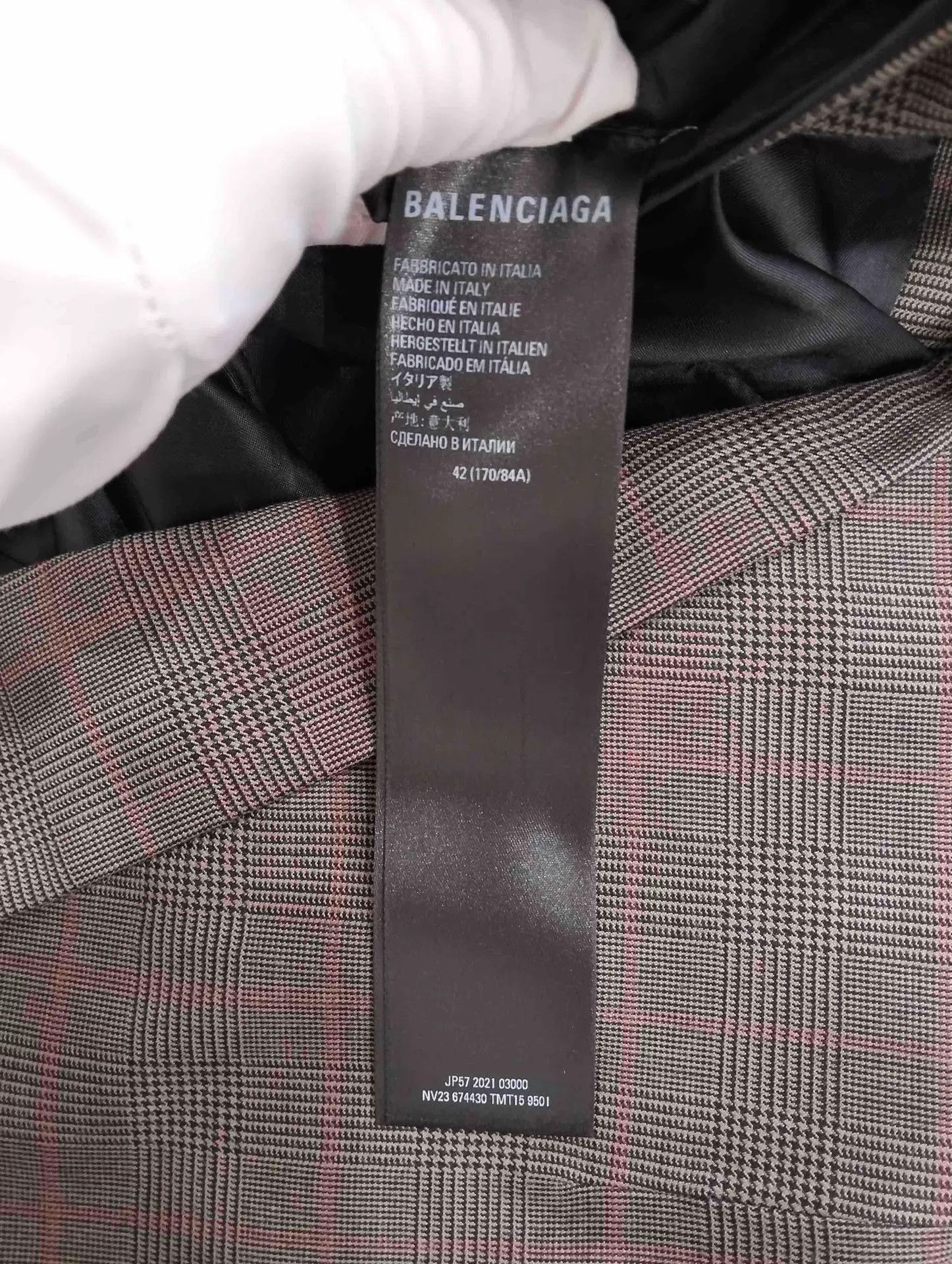 Balenciaga Balenciaga Thin Stripe Blazer 42 95 New Size 42R - 5 Thumbnail