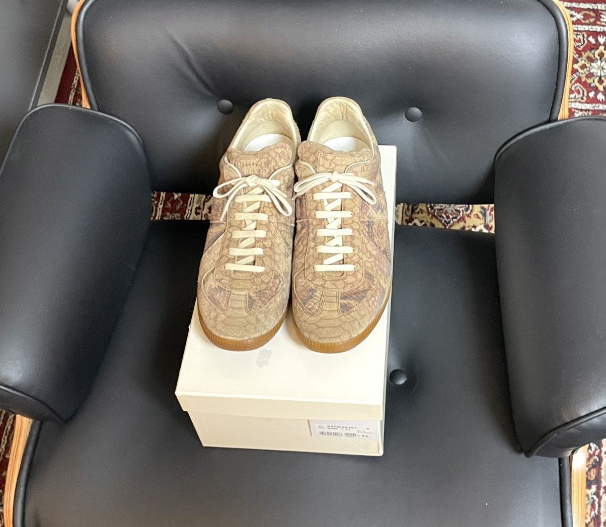 Maison Margiela Maison Margiela GAT (Snakeskin Pattern 2012 Archive) Size US 10 / EU 43 - 3 Thumbnail