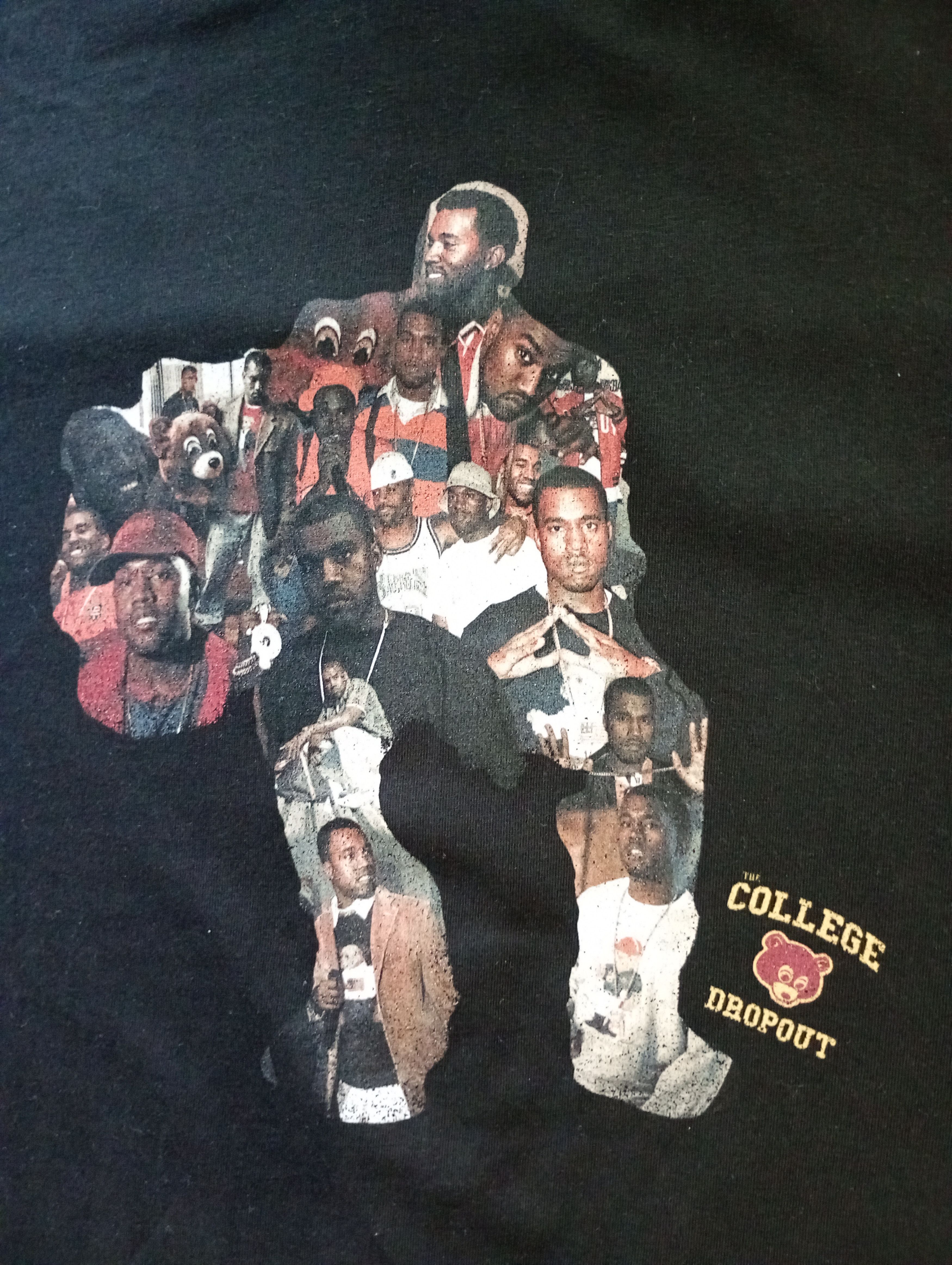 Band Tees Greazy Tees Kanye West College Dropout T-Shirt Size US XXL / EU 58 / 5 - 7 Thumbnail