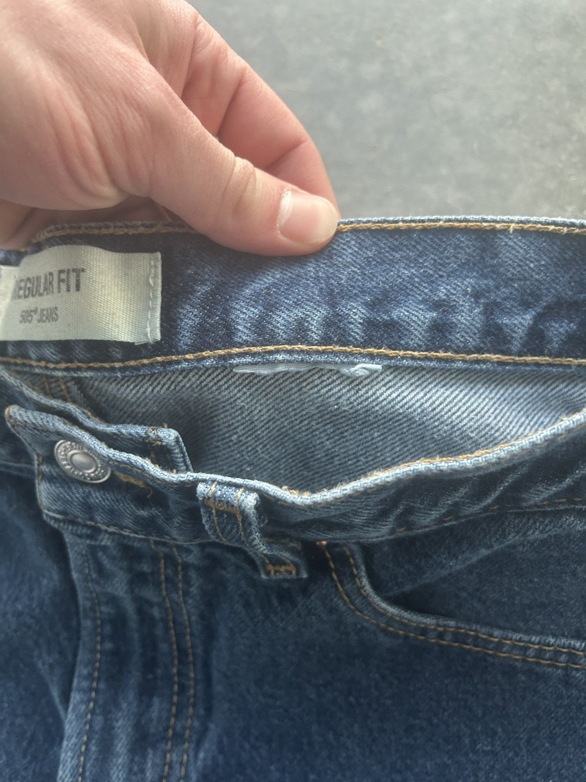 Levi's × Vintage Vintage Y2K Levi’s 505 Denim Jeans 33x30 Size US 33 - 5 Thumbnail