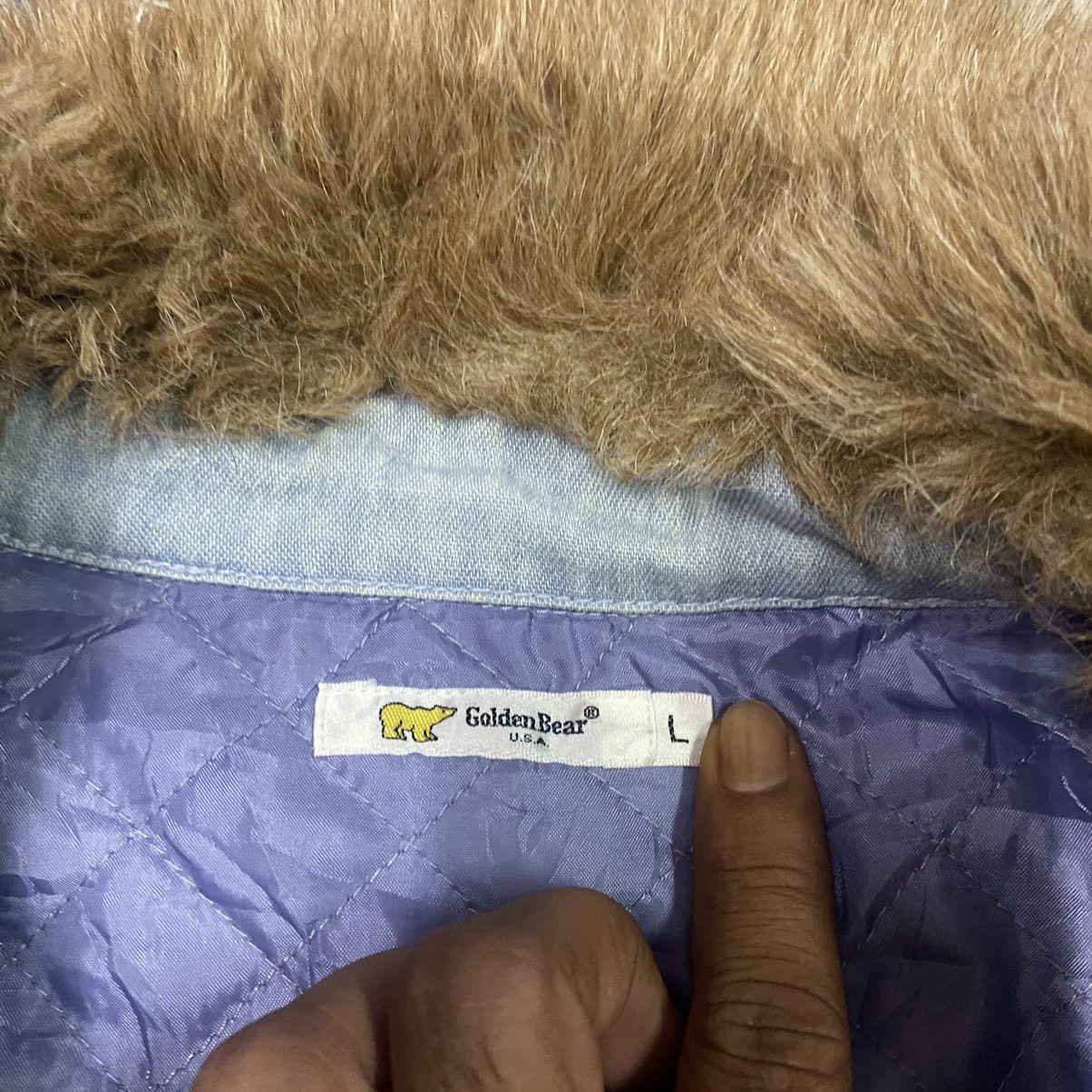Golden Bear × Vintage Vintage Golden Bear Faux Fur Jacket Size M / US 6-8 / IT 42-44 - 8 Thumbnail