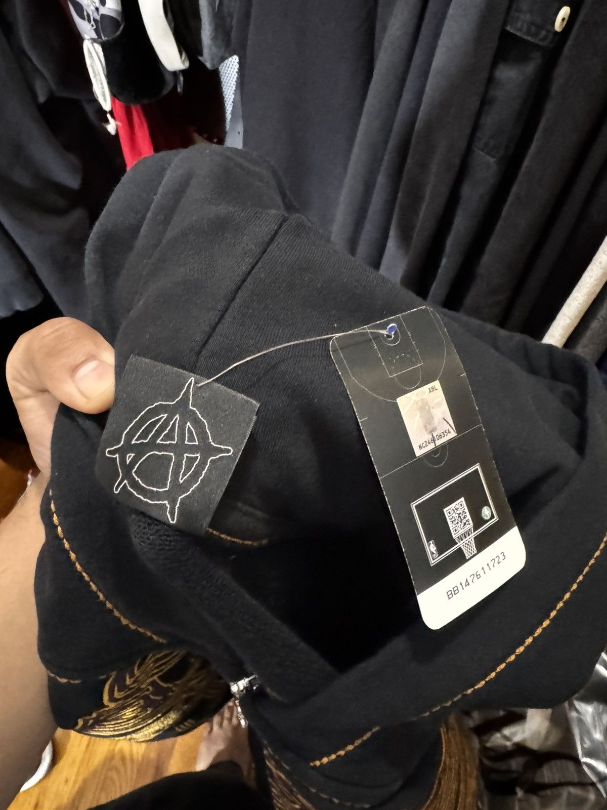 Revenge Revenge Lakers Zip-Up Hoodie Size US M / EU 48-50 / 2 - 7 Thumbnail