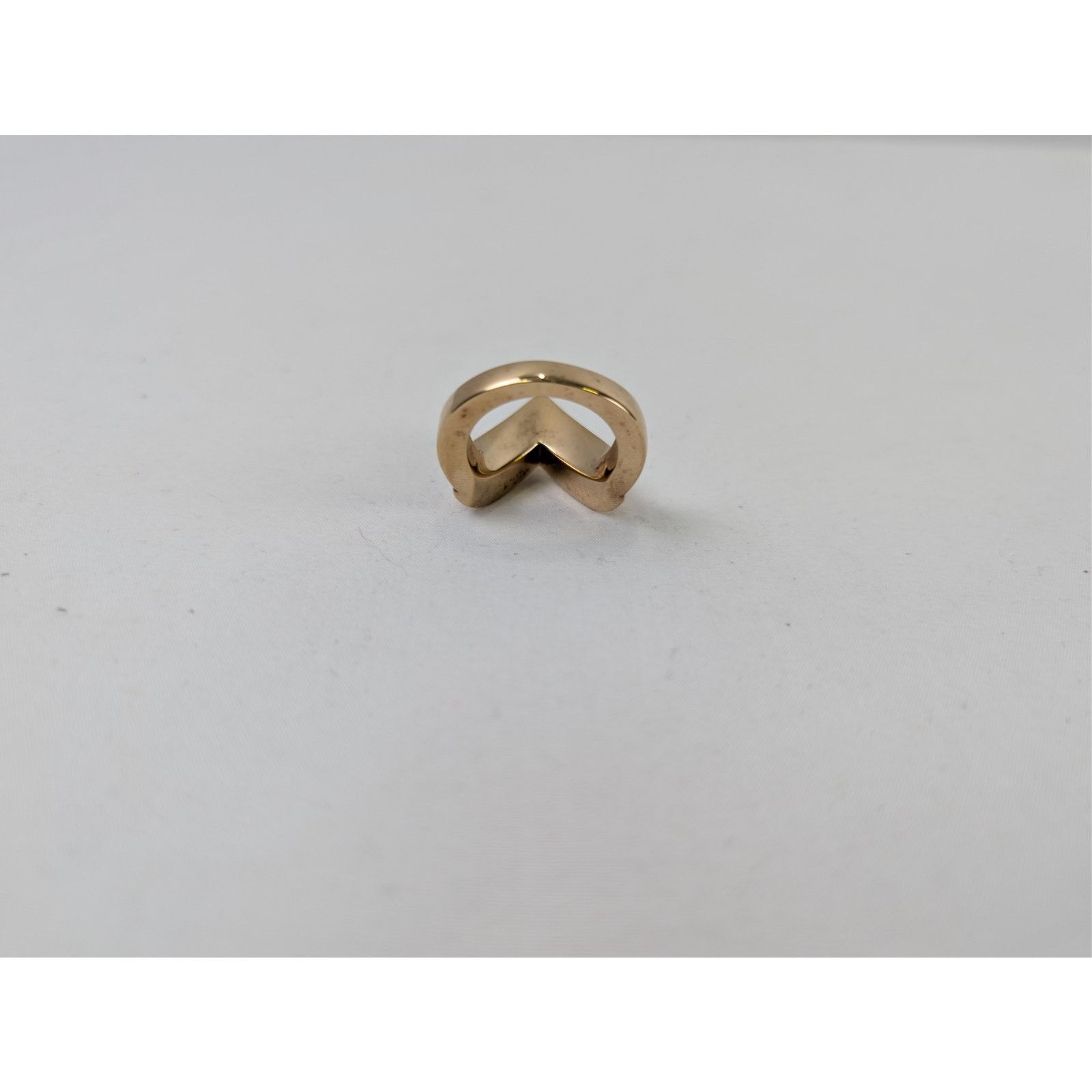Bottega Veneta o1rshd1 Size: 19 / Gold F Sterling Silver Ring Yellow Gold Size ONE SIZE - 2 Thumbnail