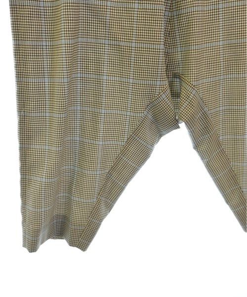 Comme des Garcons Homme Plus Cropped Pants Wool Check Zip Up Sarouel Pattern Multicolor Size US 35 - 6 Thumbnail