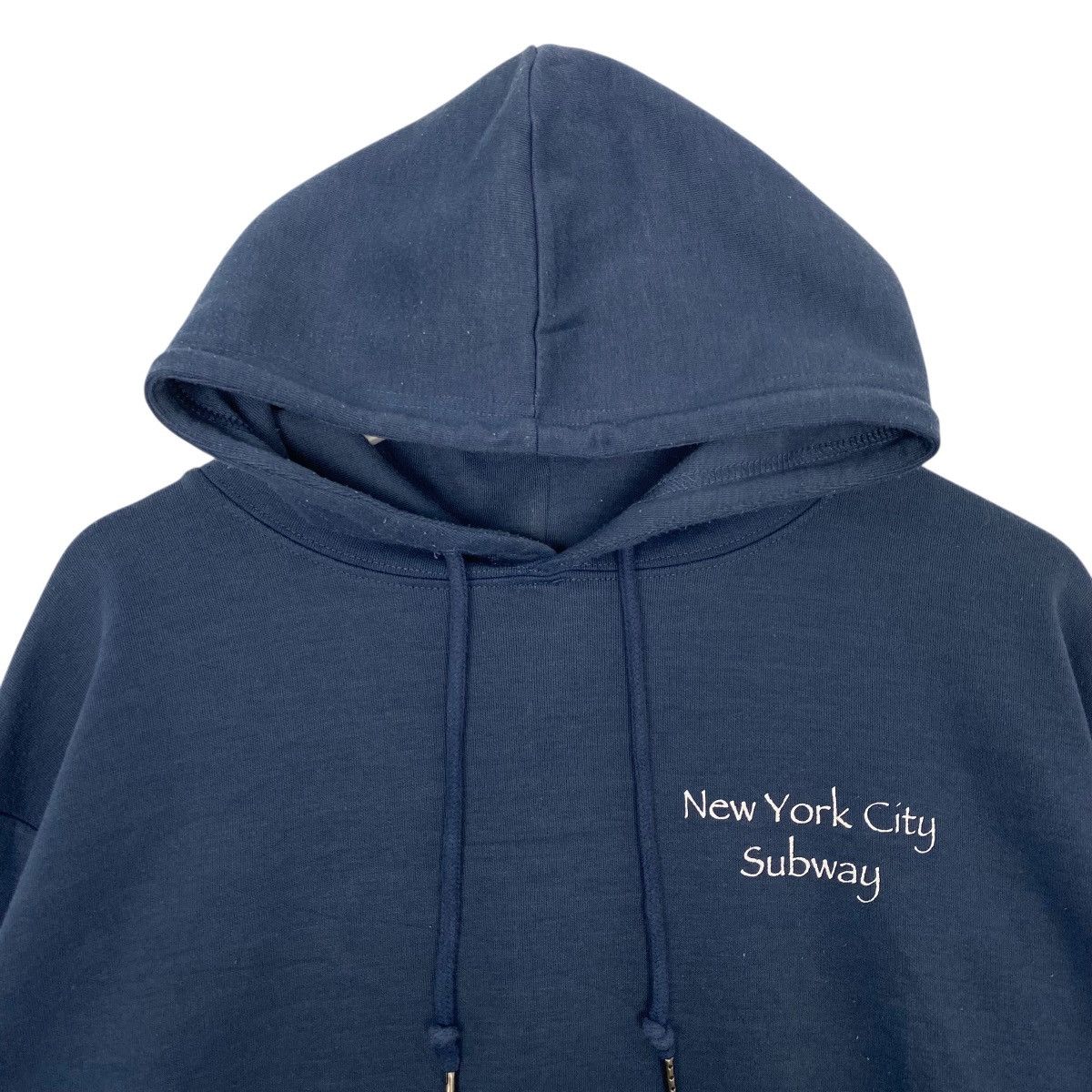 Other Vintage New York City Small Embroidered Hoodie NavyBlue Size US L / EU 52-54 / 3 - 5 Thumbnail
