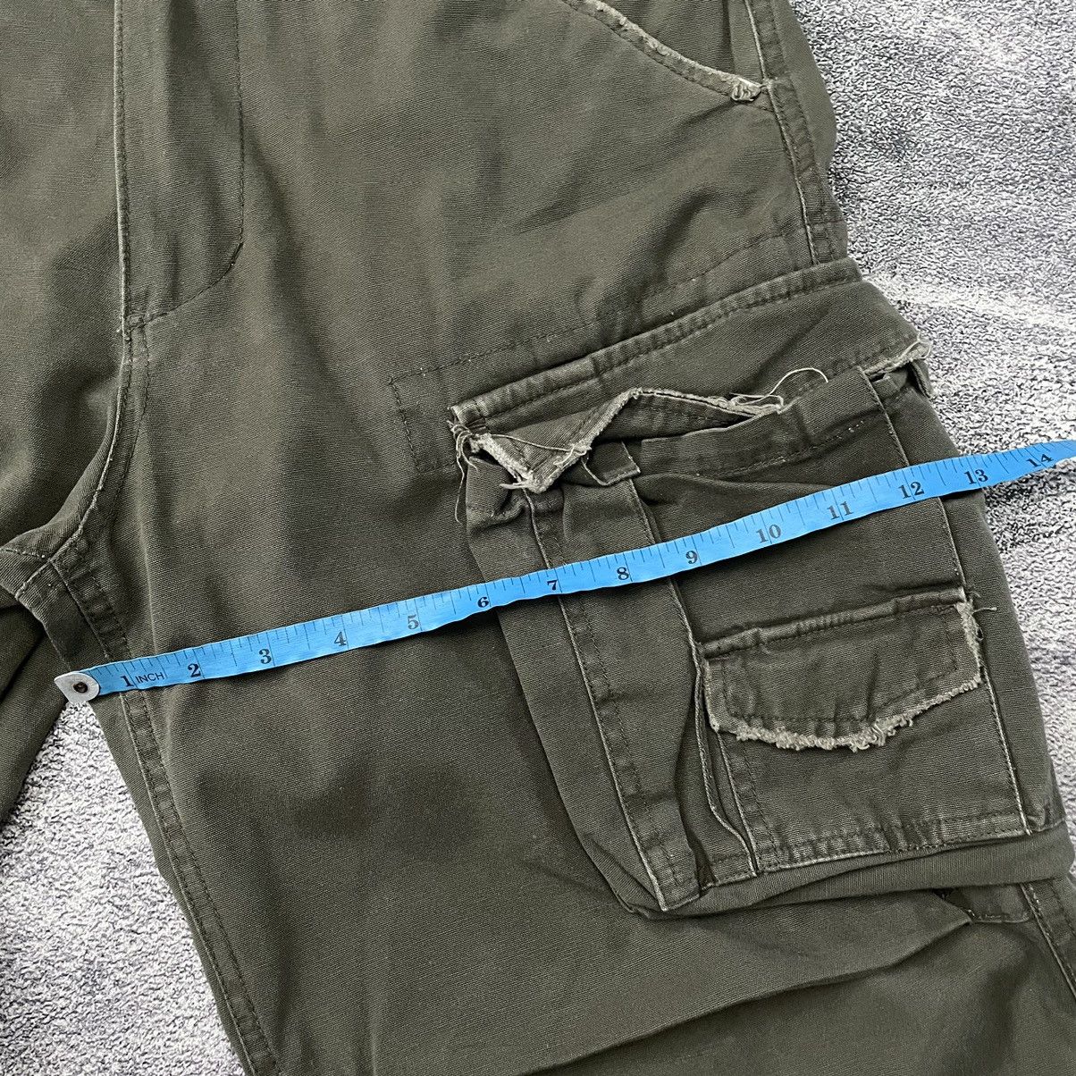 If Six Was Nine BCBS Baggy military 3D pocket Cargo pants Size US 32 / EU 48 - 15 Thumbnail