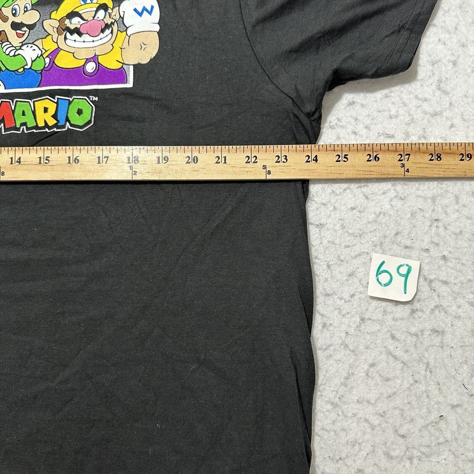 Nintendo Super Mario Bros XL Nintendo T Shirt Luigi Wario Waluigi Tee Size US XL / EU 56 / 4 - 7 Thumbnail