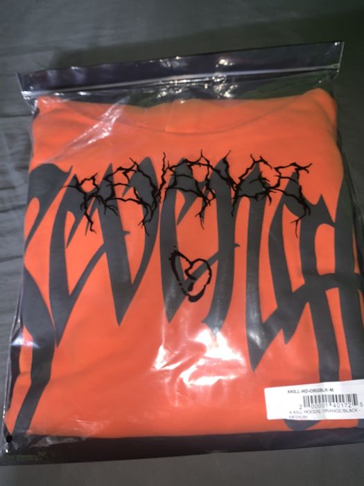 Orange best sale kill hoodie