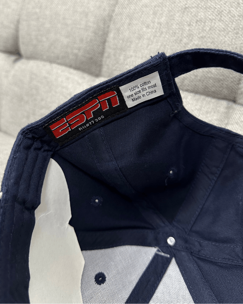Vintage NWT - Vintage ESPN SportsCenter Strap Back Cap Hat Size ONE SIZE - 8 Thumbnail