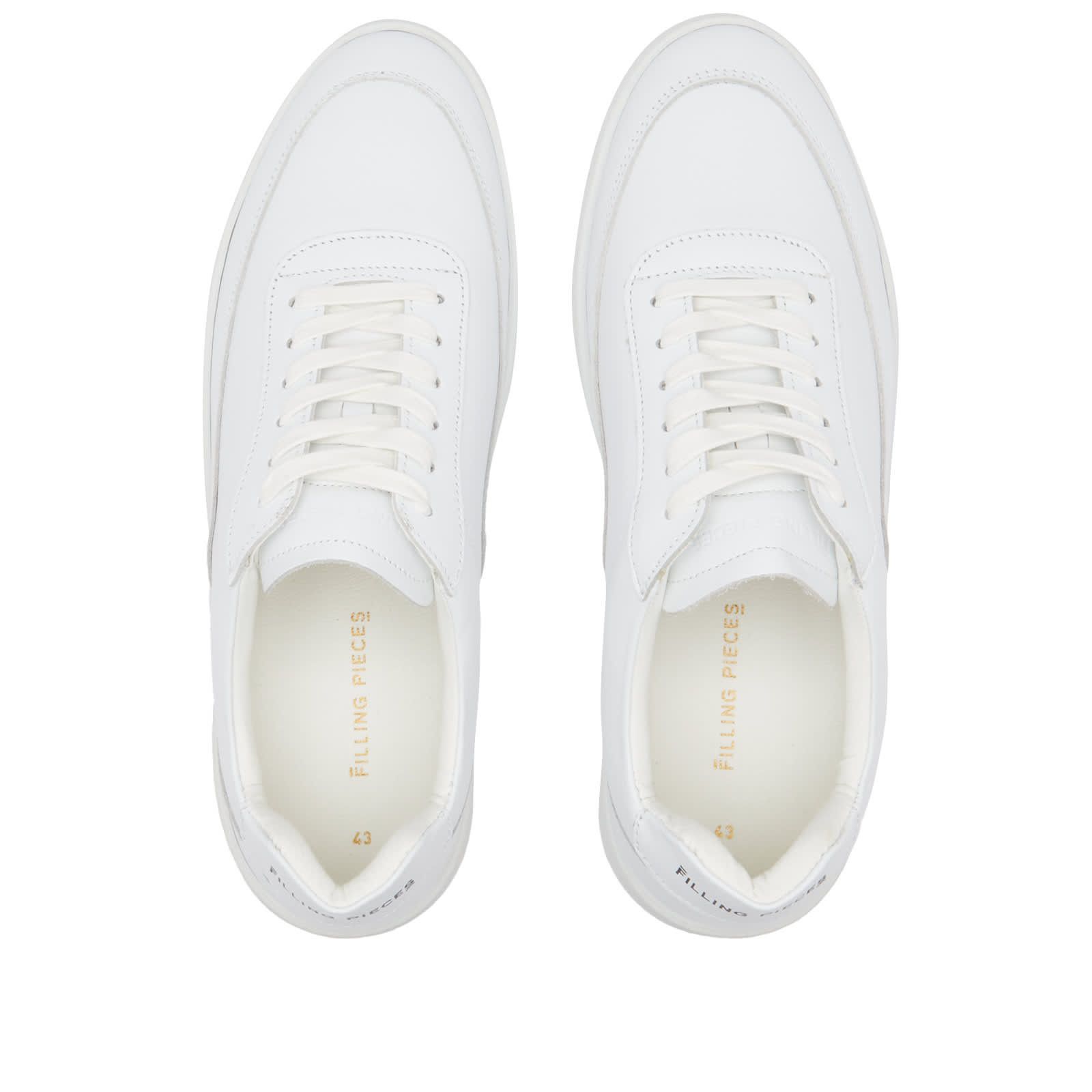 Filling Pieces FP MONDO 2.0 RIPPLE WHITE 39922901901 US 10 EU 43 Size US 10 / EU 43 - 5 Thumbnail