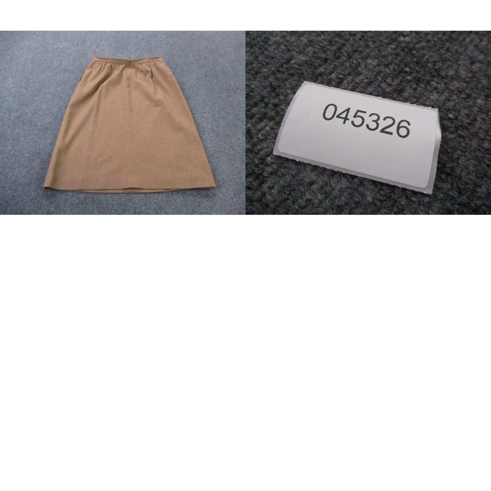 Pendleton Pendleton Skirt Women L Beige Wool A-Line Vintage Preppy USA Made Size 36" / US 14 / IT 50 - 8 Thumbnail