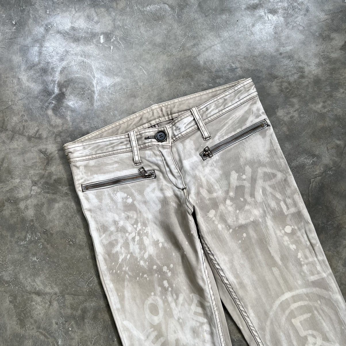 Share Spirit Homme Share Spirit Skinny Zipper Leg Pants Size US 28 / EU 44 - 3 Thumbnail