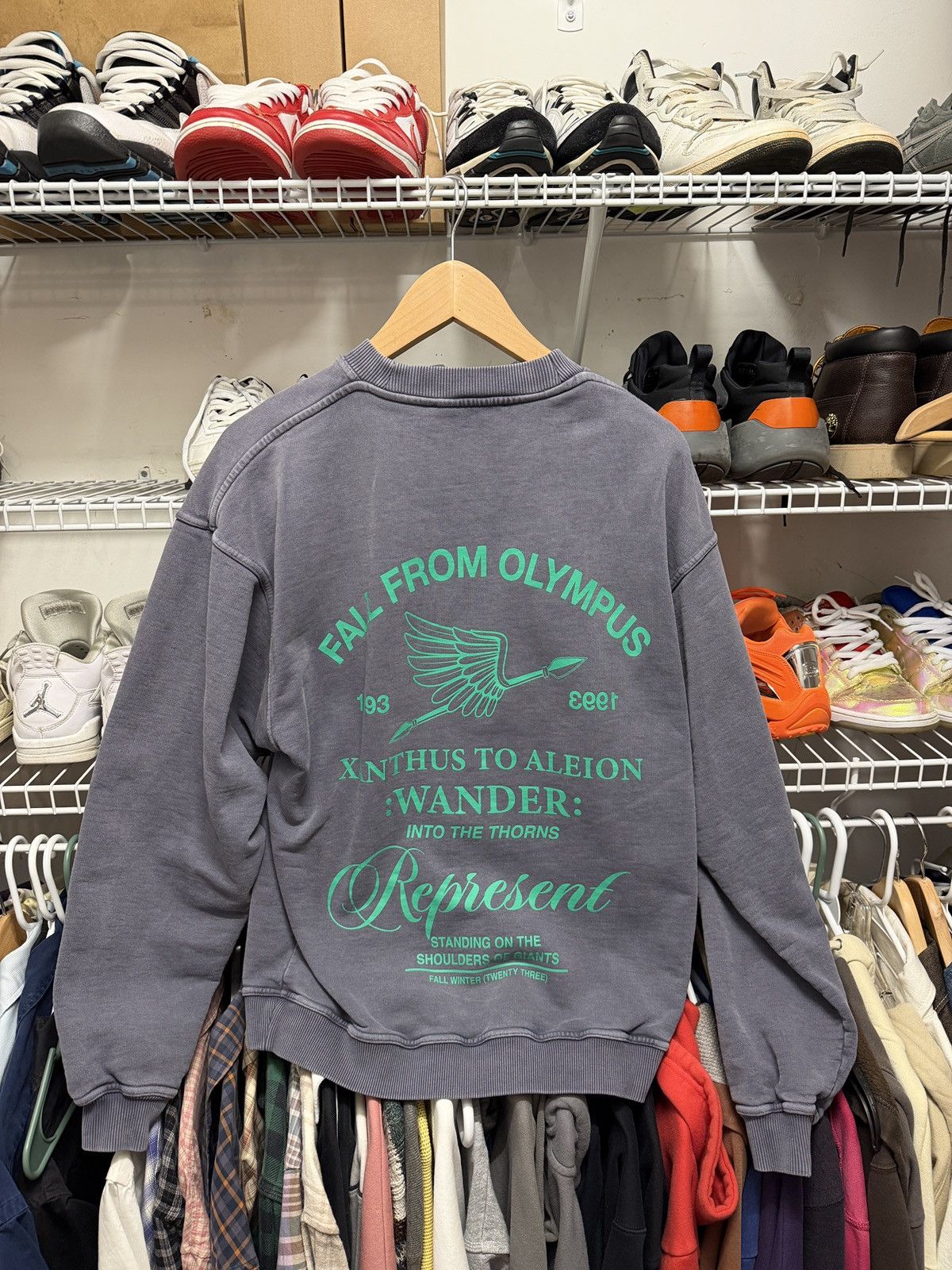 Represent Clo. Represent Fall From Olympus Printed Sweater Size US XS / EU 42 / 0 - 2 Thumbnail