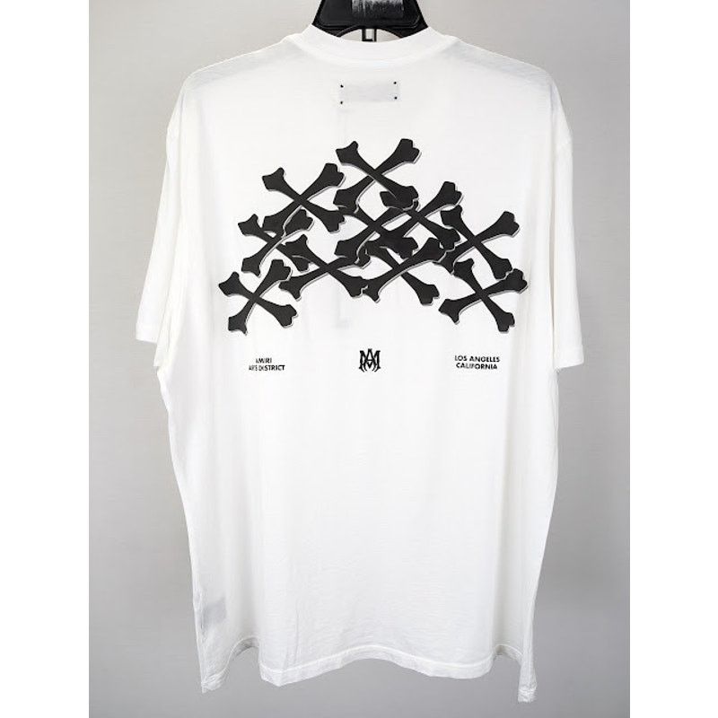 Amiri o1rshd1 Q:2 / Retail Exclusive Bones T-Shirt in White Size US XL / EU 56 / 4 - 1 Thumbnail