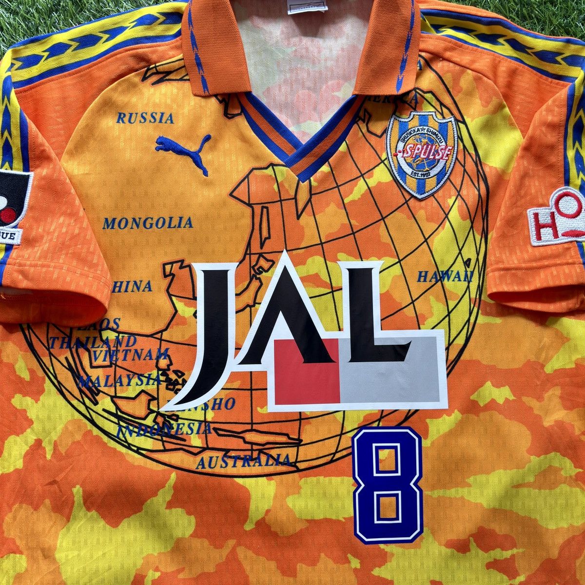 Puma Shimizu S Pulse Home 1996 Alex #8 Soccer Jersey | Grailed