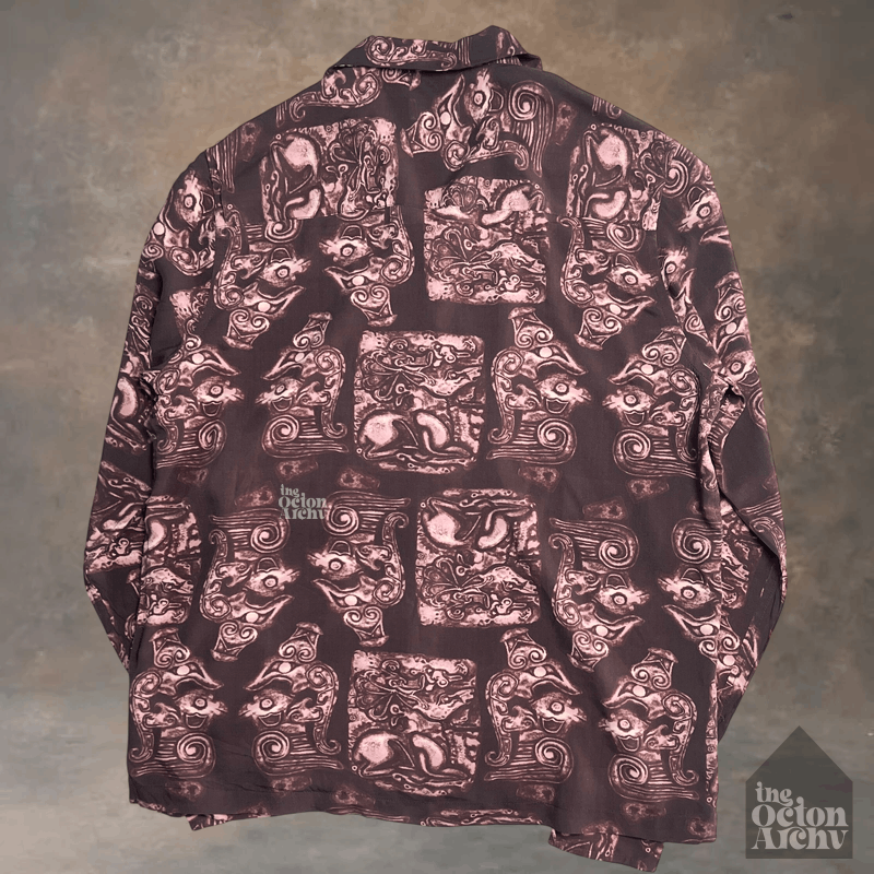 Saturdays NYC Saturdays NYC Canty Pendant Shirt 'Dark Mauve' NWT Size US M / EU 48-50 / 2 - 2 Thumbnail